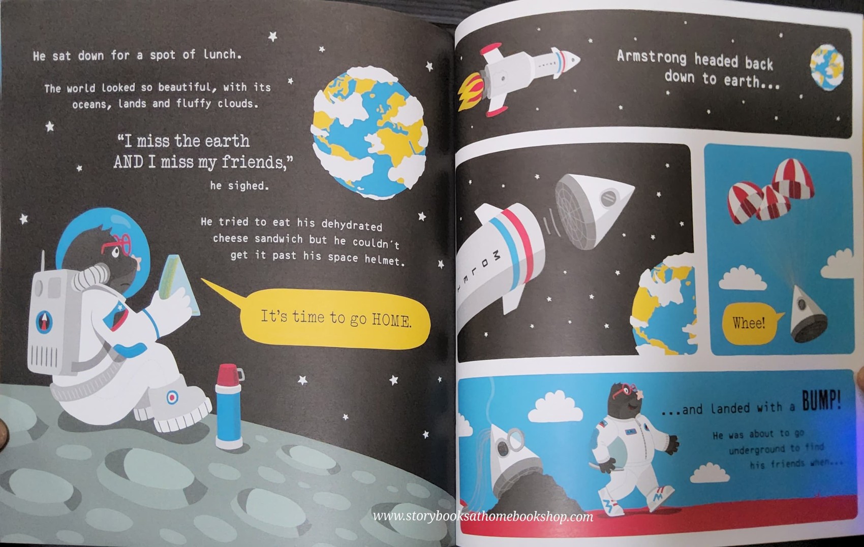 หนังสือนิทานปกอ่อน** ♥️ROCKETMOLE BY MATT CARR