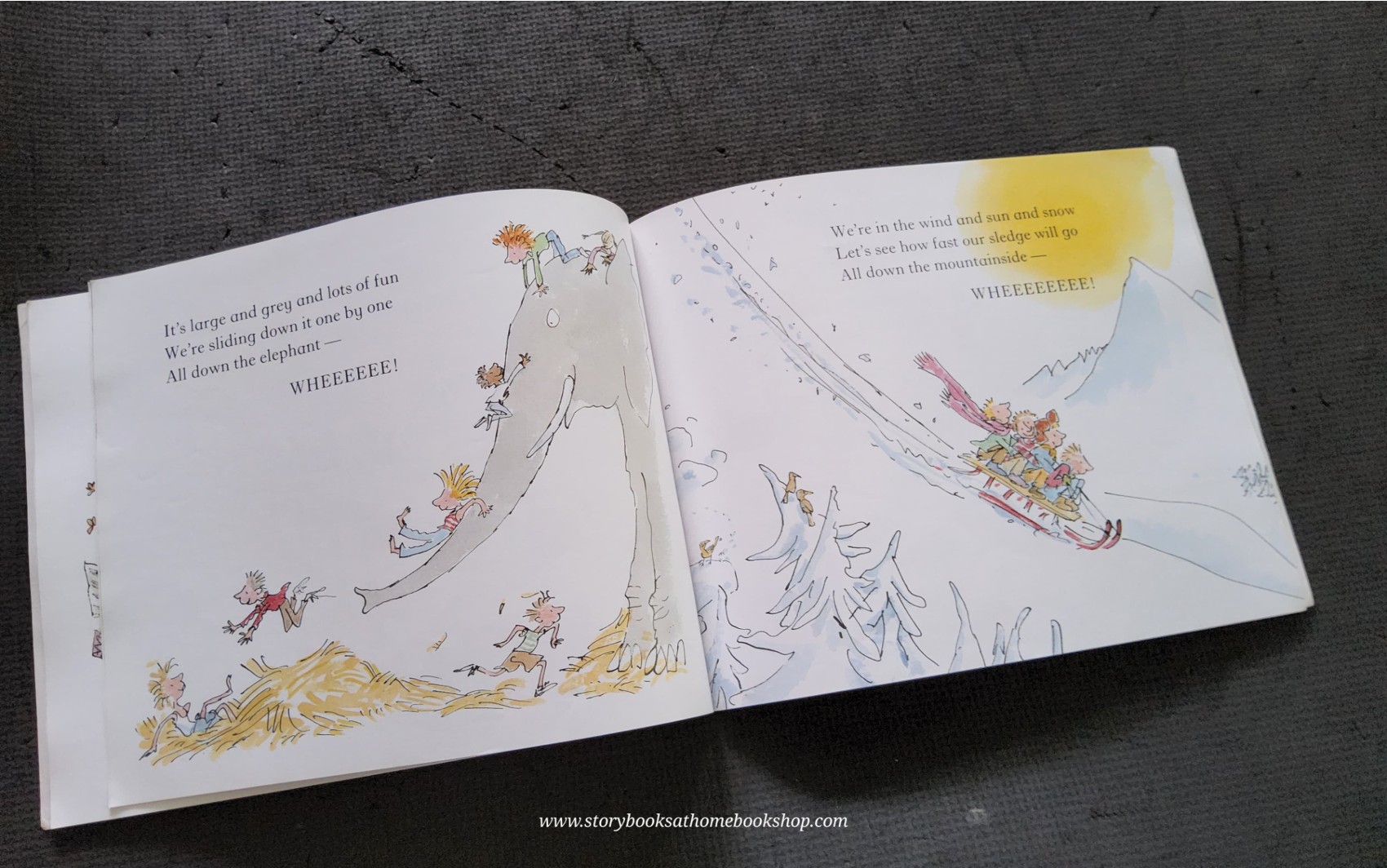 หนังสือนิทานปกอ่อน** 🍅🍓ALL JOIN IN BY QUENTIN BLAKE