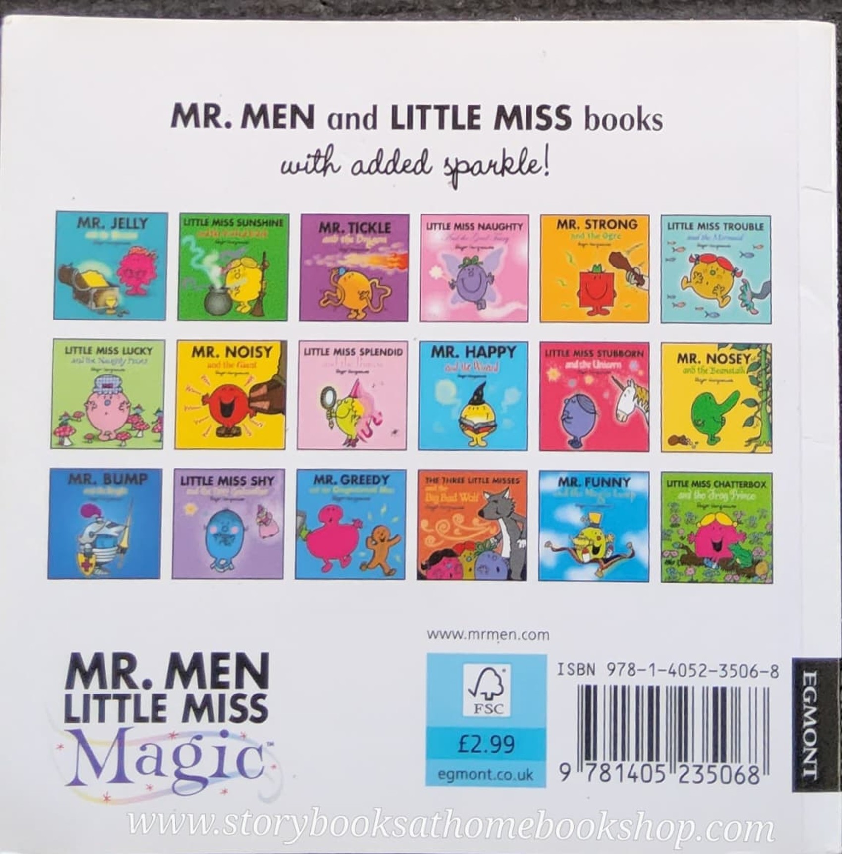 LITTLE MISS&MR.MENð ð
ð
MR.NOISY AND THE GIANT by Roger Hargreaues