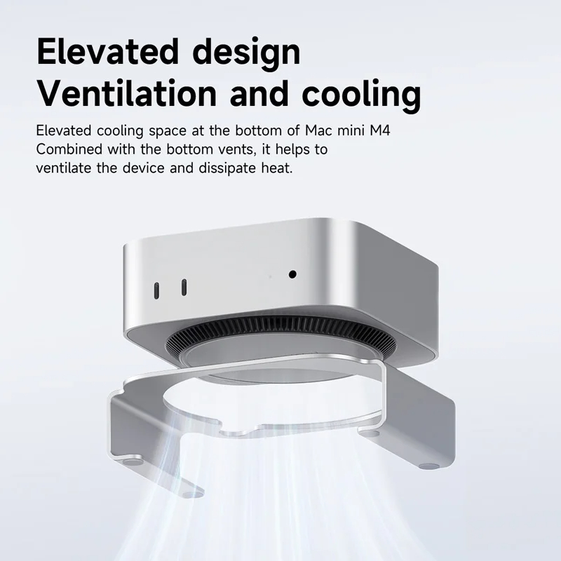 [ออกใบกำกับภาษีได้]พร้อมส่งจาก กทม Hagibis Desktop stand for Mac mini M4