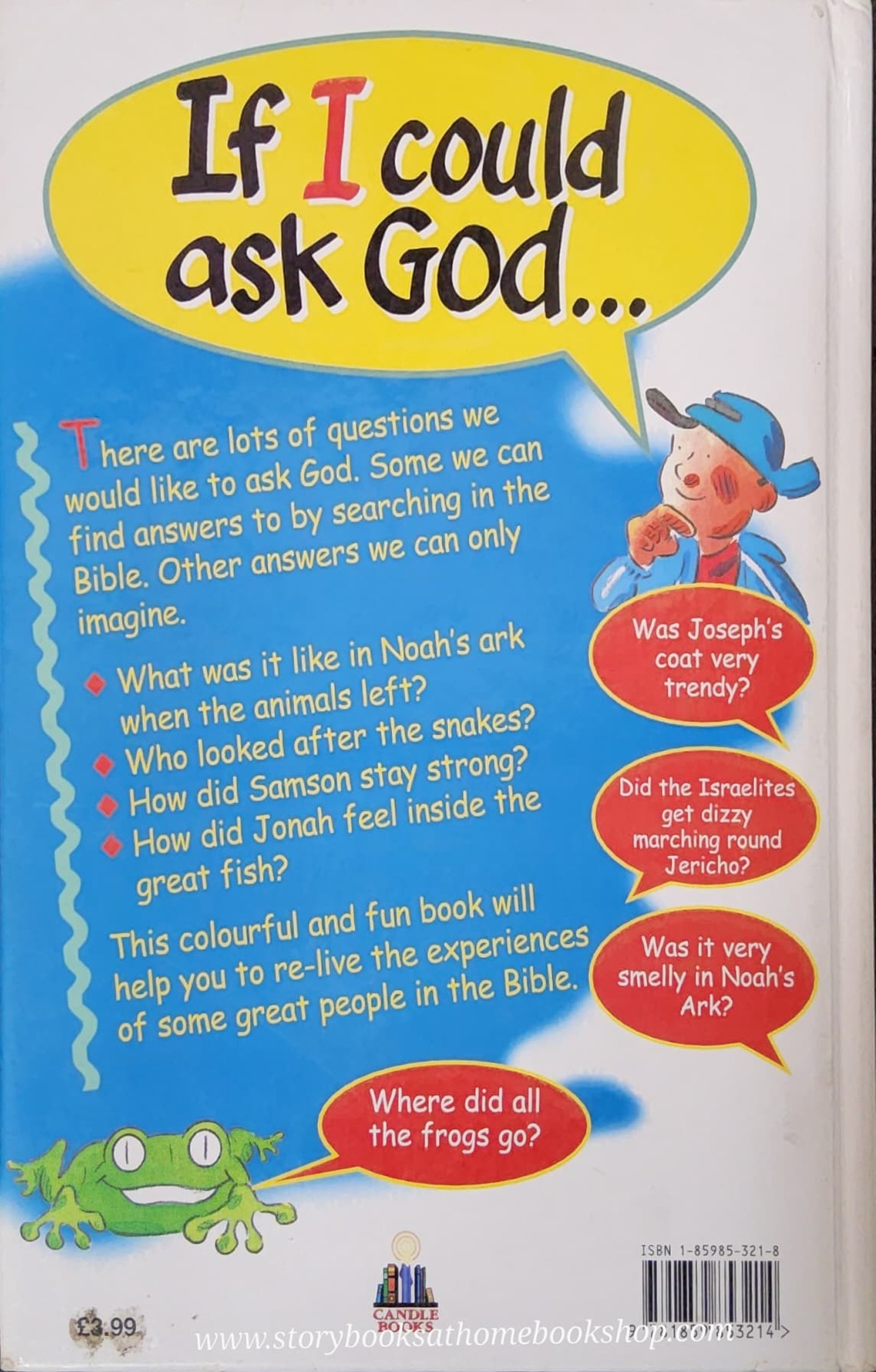 หนังสือนิทานปกแข็ง** 🍓🍓IF I COULD ASK GOD BY ANDY ROBB