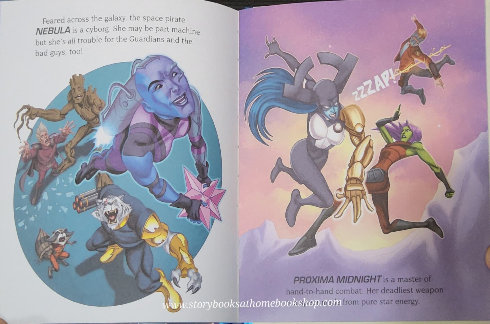 หนังสือนิทานปกแข็ง** 🍅🍅TREASURE COVE STORY:MARVEL GUADIANS OF THE GALAXY