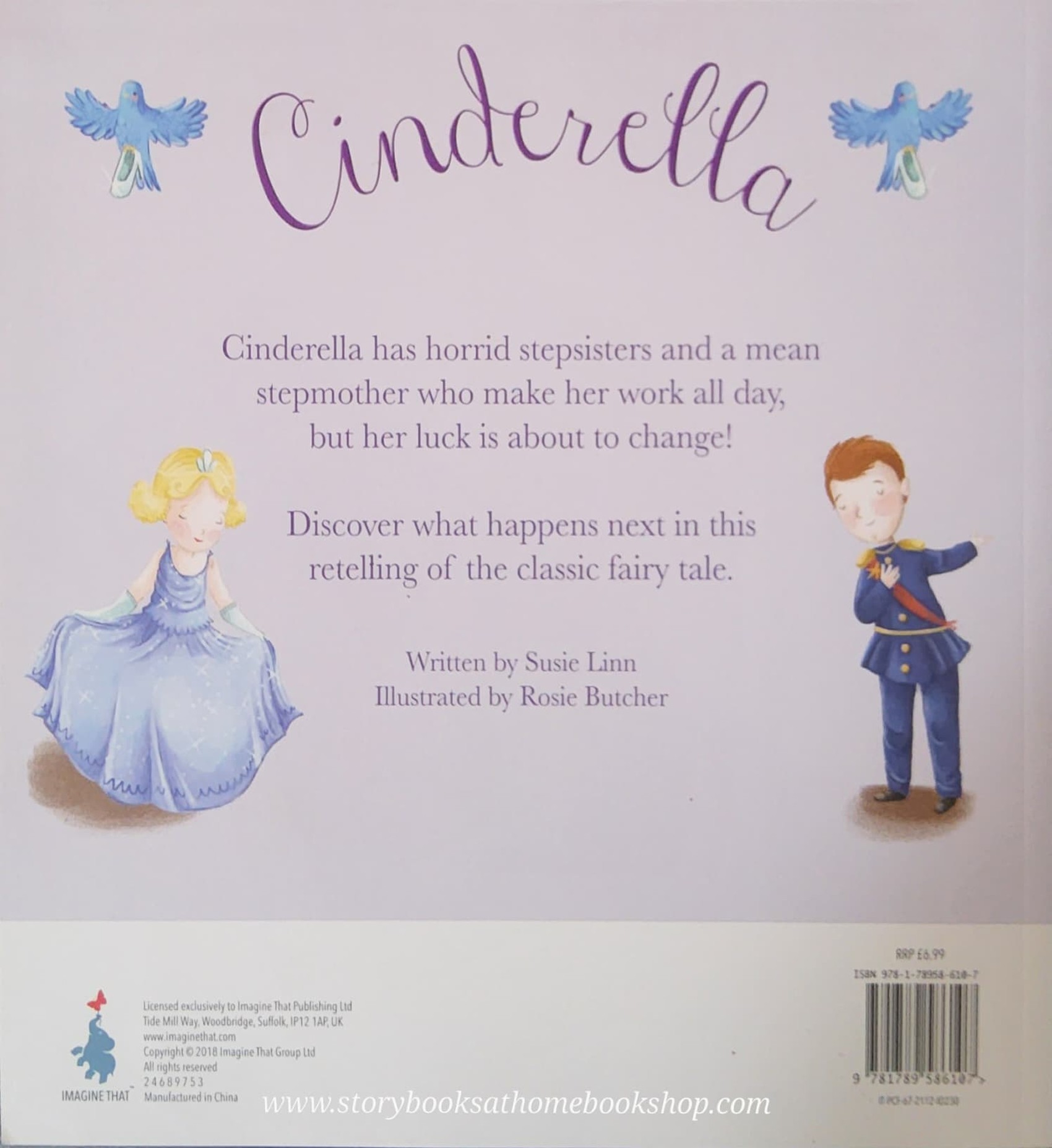 หนังสือนิทานปกอ่อน** ♥️♥️CINDERELLA
