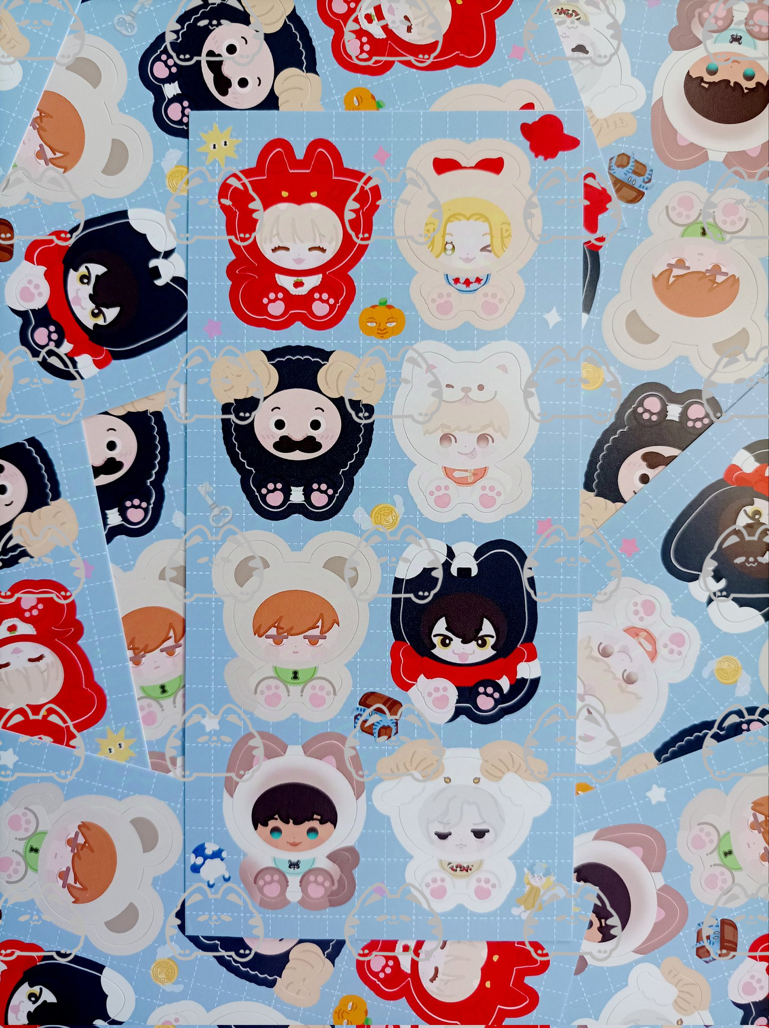 Sticker Dungeon Meshi Die-cut 50% 9x19 cm.