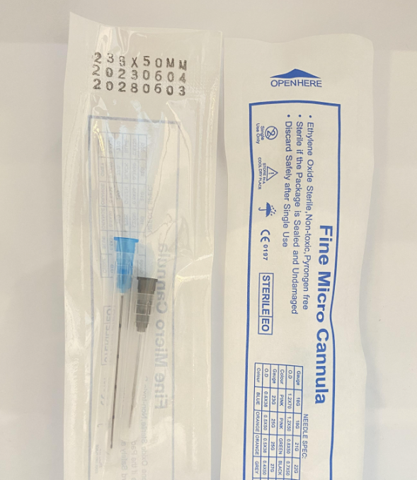 Blunt Cannula (เข็มปลายทู่) เบอร์ 23G*50mm / (1 ชิ้น)