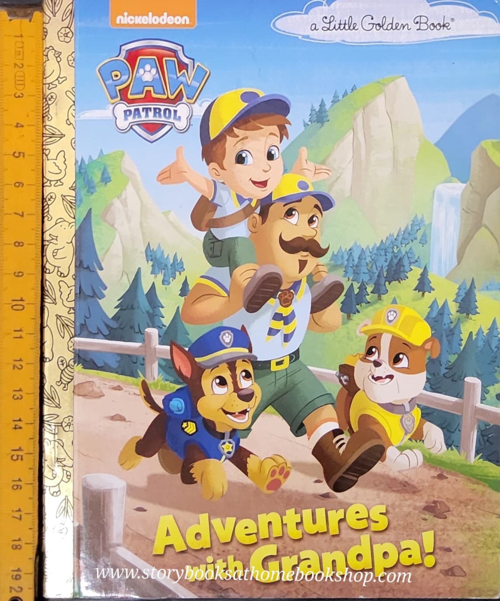 หนังสือนิทานปกแข็ง** ♥️A LITTLE GOLDEN BOOK: PAW PATROL ADVENTURES WITH GRANDPA!