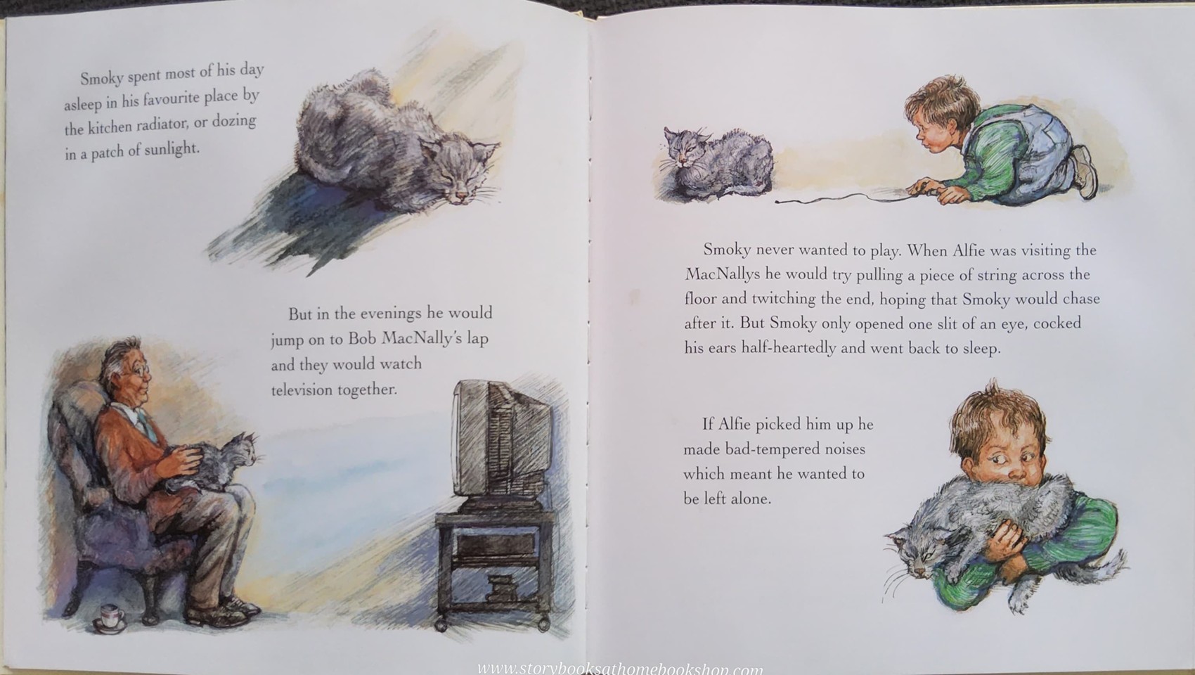 หนังสือนิทานปกแข็ง** 🍅🍅ALFIE AND THE BIRTHDAY SURPRISE BY SHIRLEY HUGHES