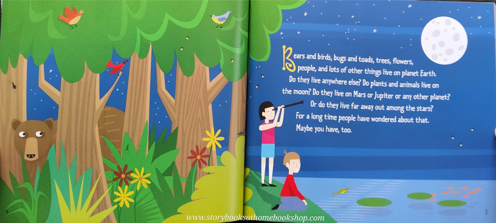 หนังสือนิทานปกอ่อน** 🍅🍓IS THERE LIFE IN OUTER SPACE? BY FRANKLYN M.BRANLEY