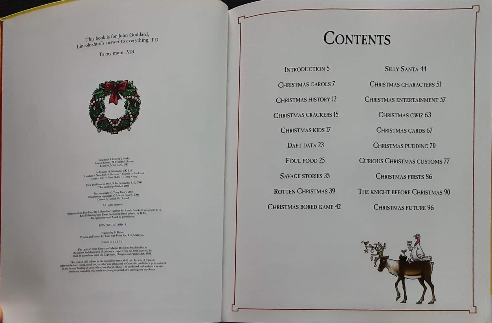 Knowledge Book** ð
ðHORRIBLE HISTORIES:HORRIBLE CHRISTMASâĨïļâĨïļ