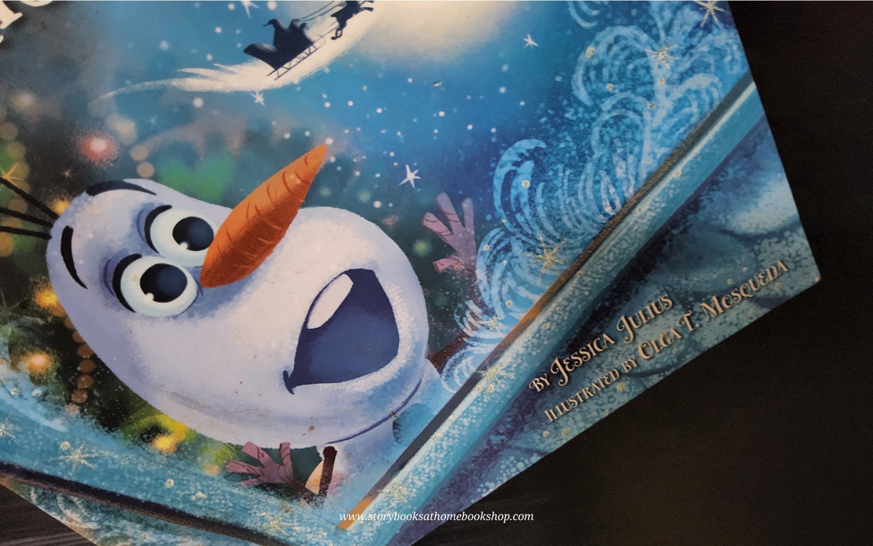 หนังสือนิทานปกอ่อน** 🍅🍓DISNEY FROZEN OLAF'S NIGHT BEFORE CHRISTMAS