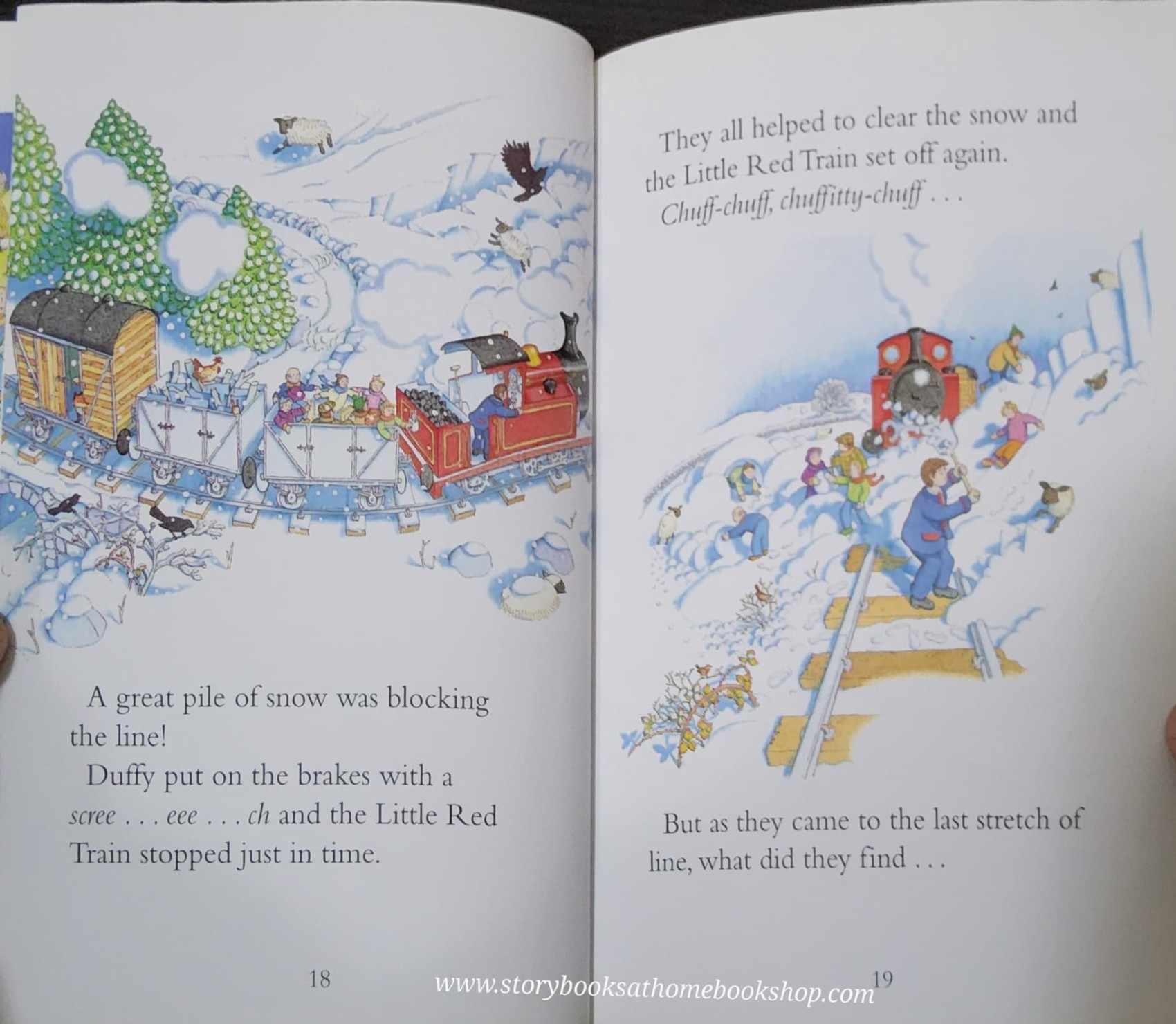 หนังสือนิทานปกอ่อน ** 🍅🍓LITTLE RED TRAIN TO THE RESCUE!