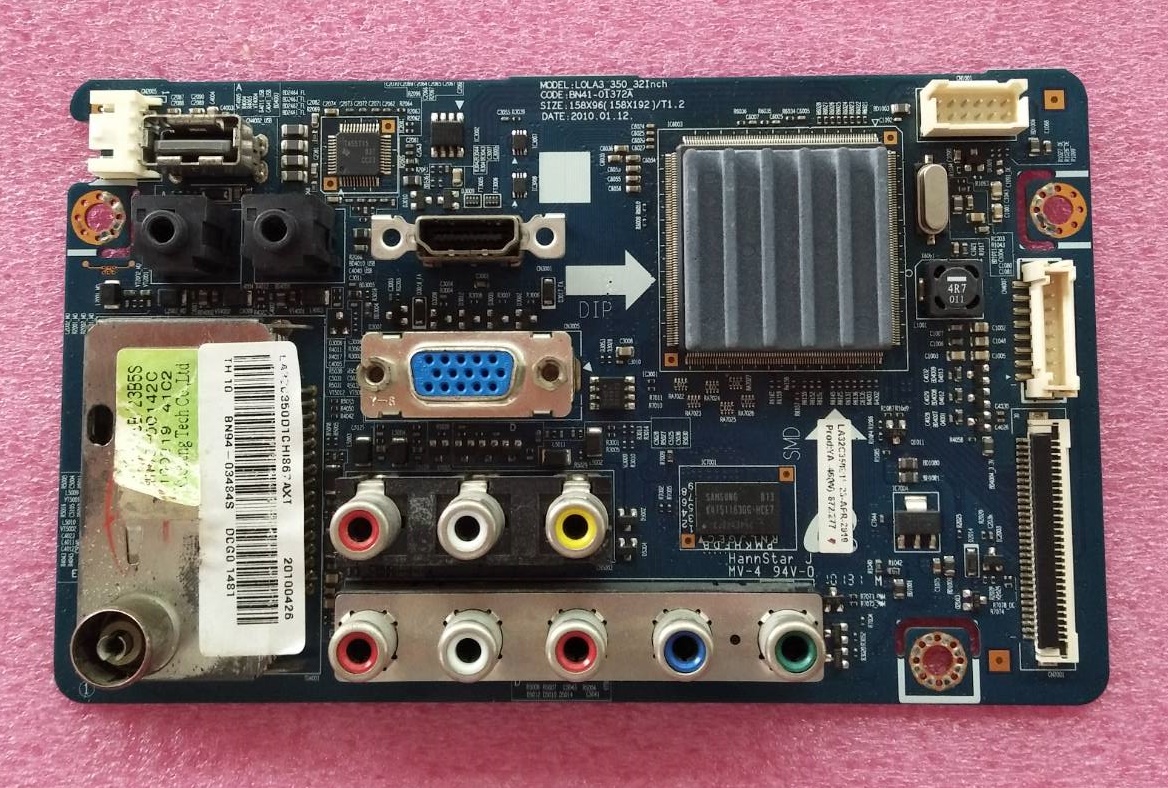 เมนบอร์ดซัมซุง (Mainboard Tv Samsung) อะไหล่แท้/มือสองพร้อมใช้งาน รุ่น LA32C350D1 :LA26C350D1 พาร์ท BN94-03911H :BN94-04158M :BN94-04157Z :BN94-03484S :BN94-04157M :BN94-03484H