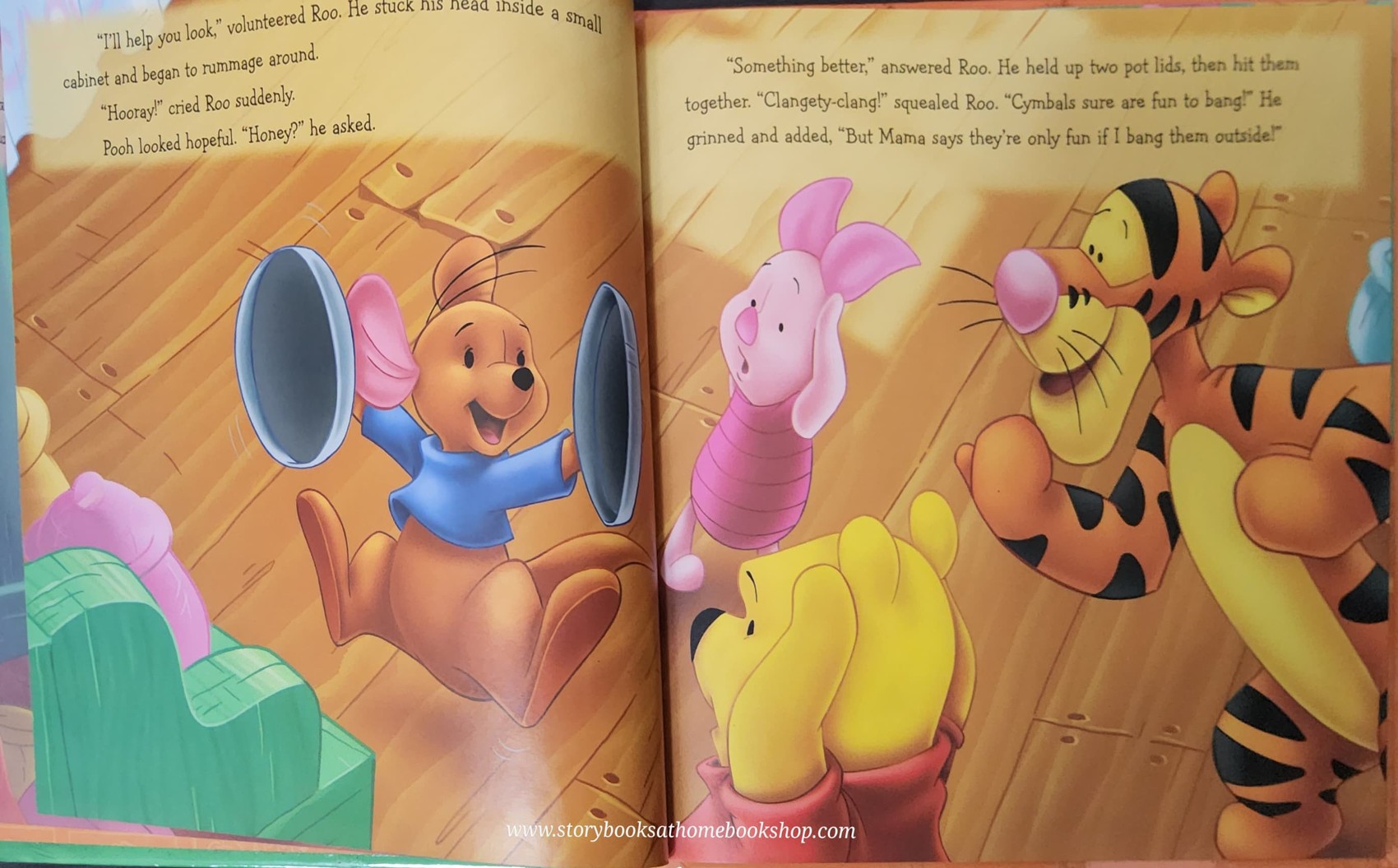 หนังสือนิทานปกแข็ง 🍅🍓DISNEY WINNIE THE POOH: A TIGGERIFIC BAND