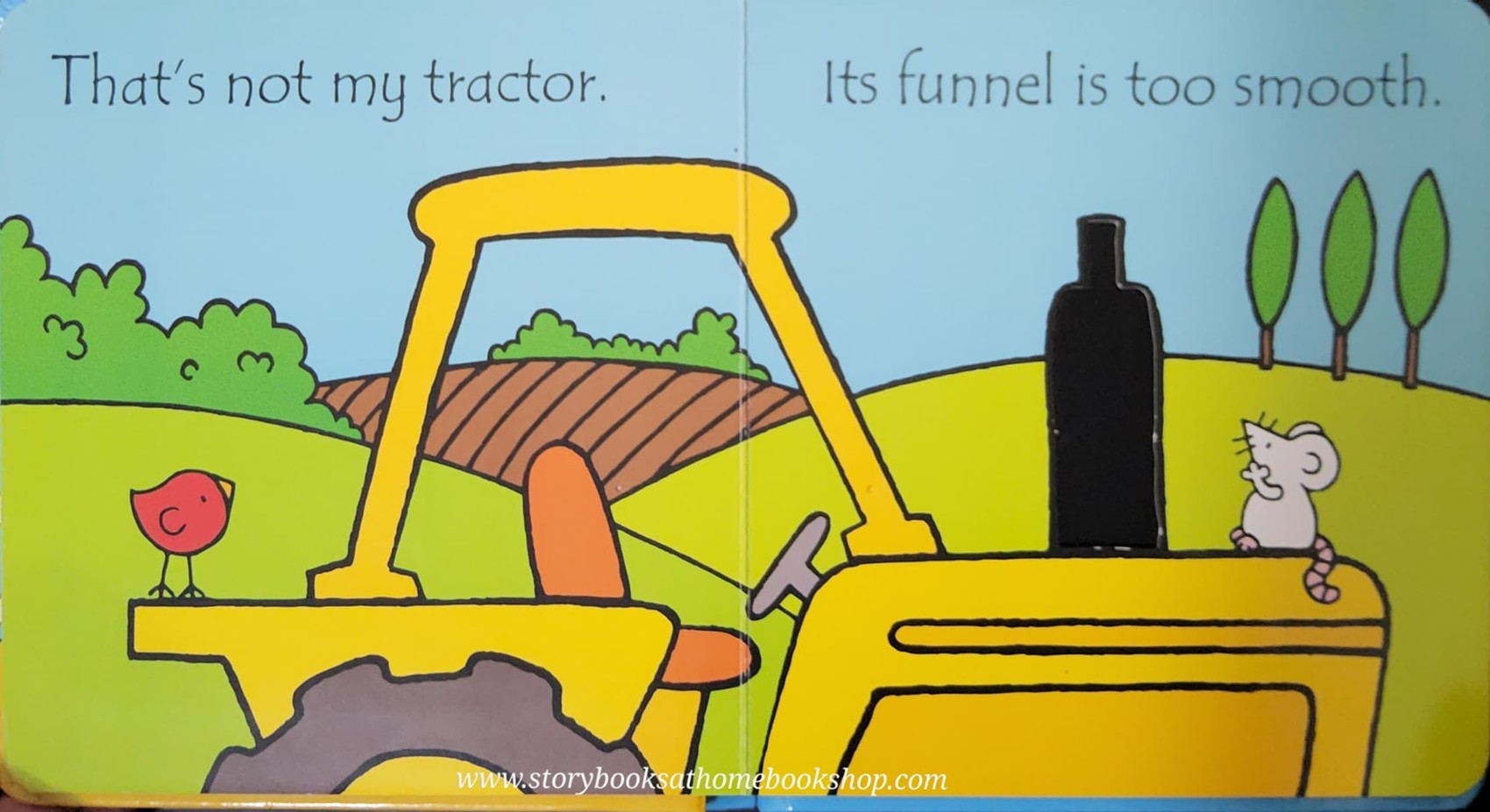 Touch and Feel Board Book** 🍅🍓That's not my TRACTOR..