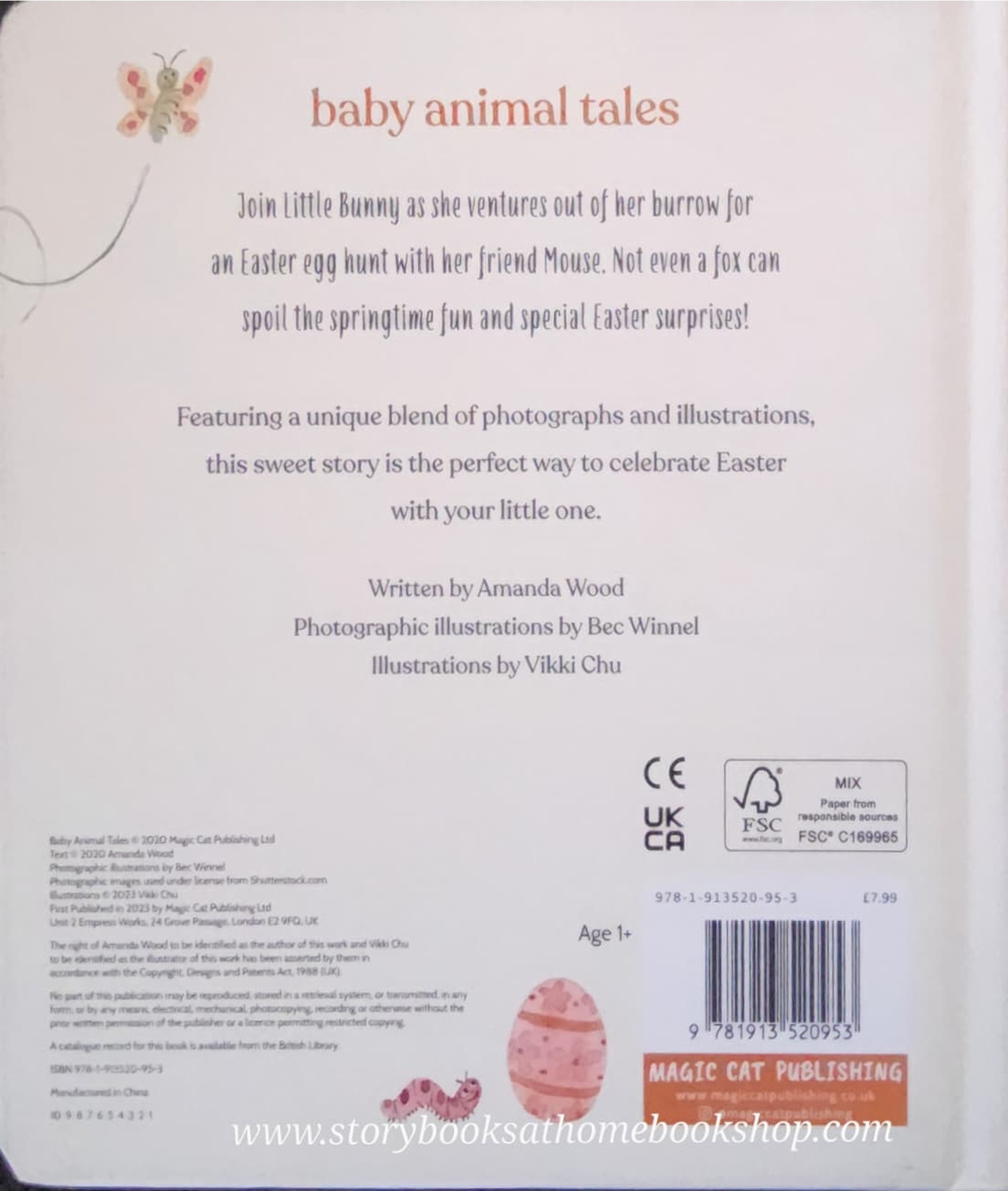 BOARD Book** 🍅🍓Happy Easter,Little Bunny