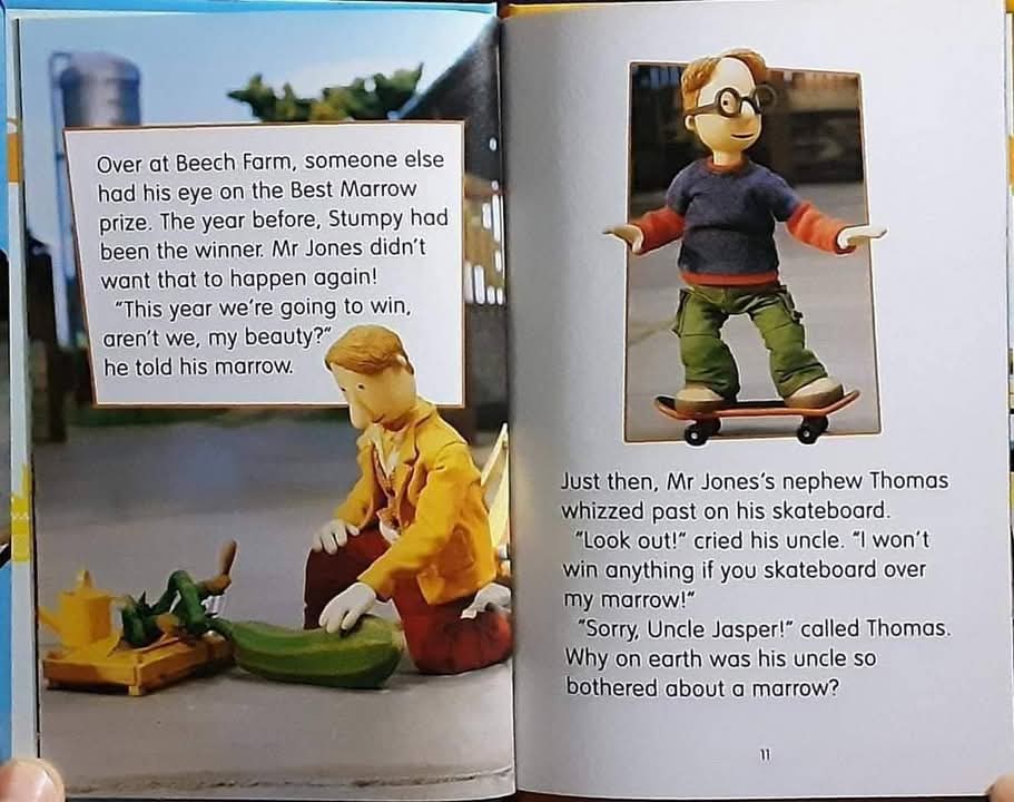 หนังสือนิทานปกแข็ง** 🍅FIREMAN SAM:THE MARROW-MANGLER