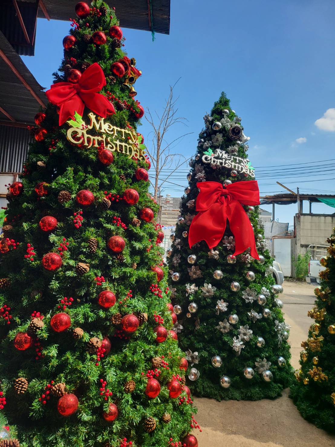 แบบต้นคริสต์มาสปลอม ริจิด รุ่น ออริจินอล สินค้าตกแต่งงานเลี้ยงคริสต์มาสยอดนิยม