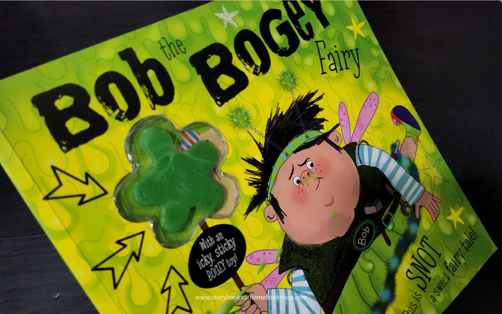 หนังสือนิทานปกอ่อน** 🍅🍓BOB THE BOGEY FAIRY this is snot a sweet fairy tale!