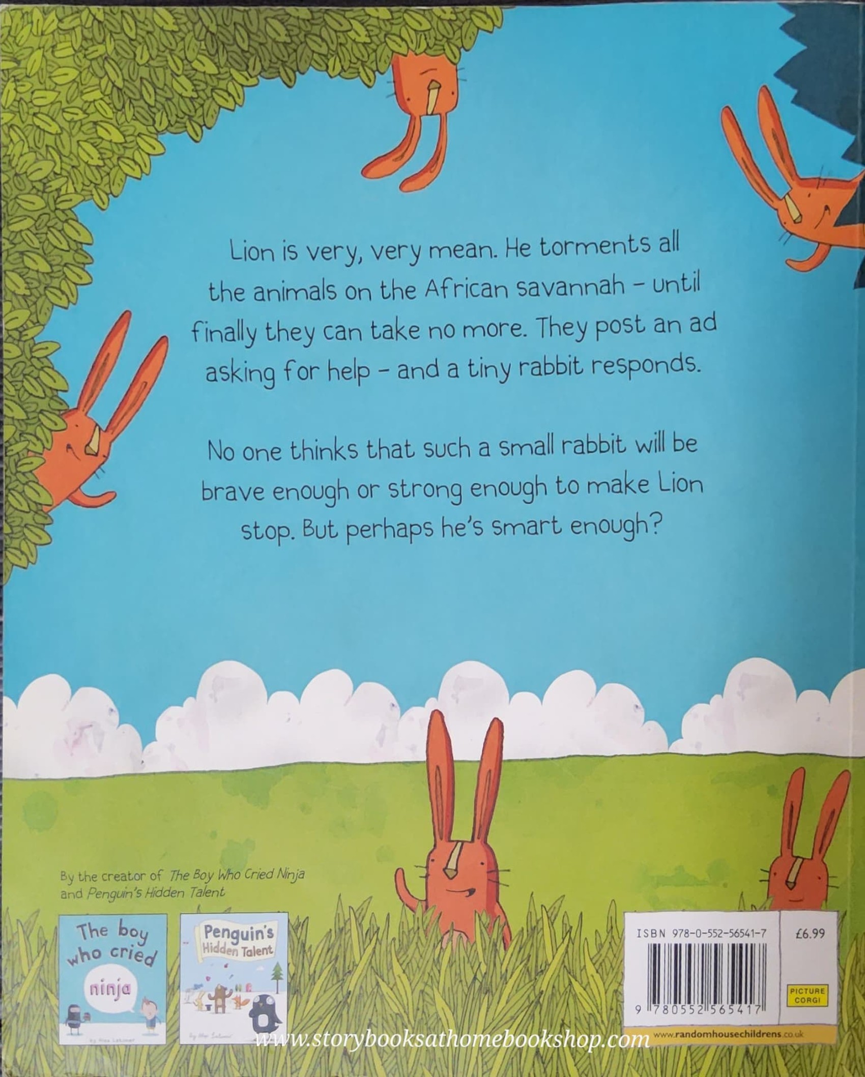 หนังสือนิทานปกอ่อน** 🍅🍓LION vs RABBIT BY ALEX LATIMER