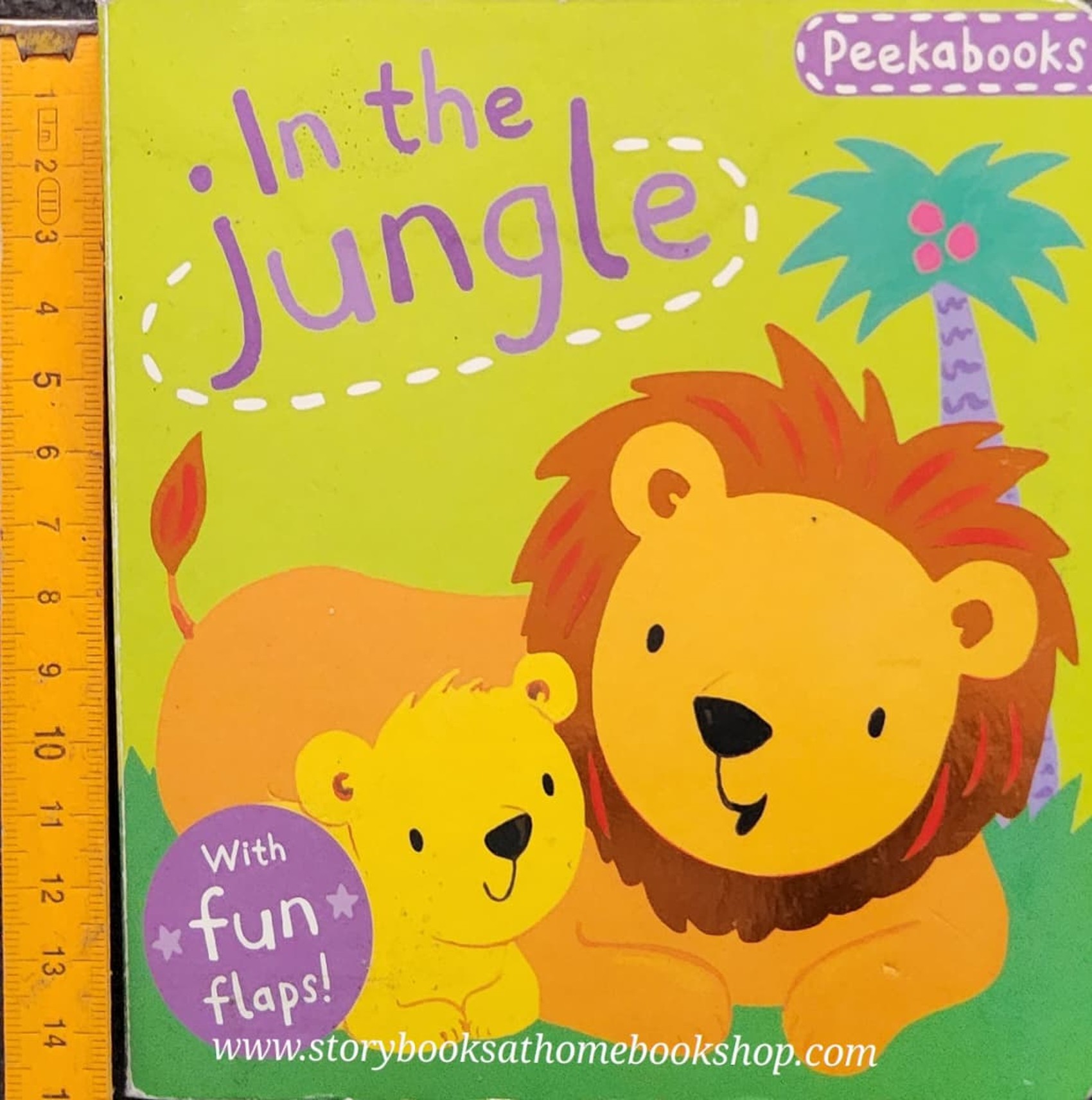 FLAP BOARD Book** 🍅🍓PEEKABOOKS IN THE JUNGLE