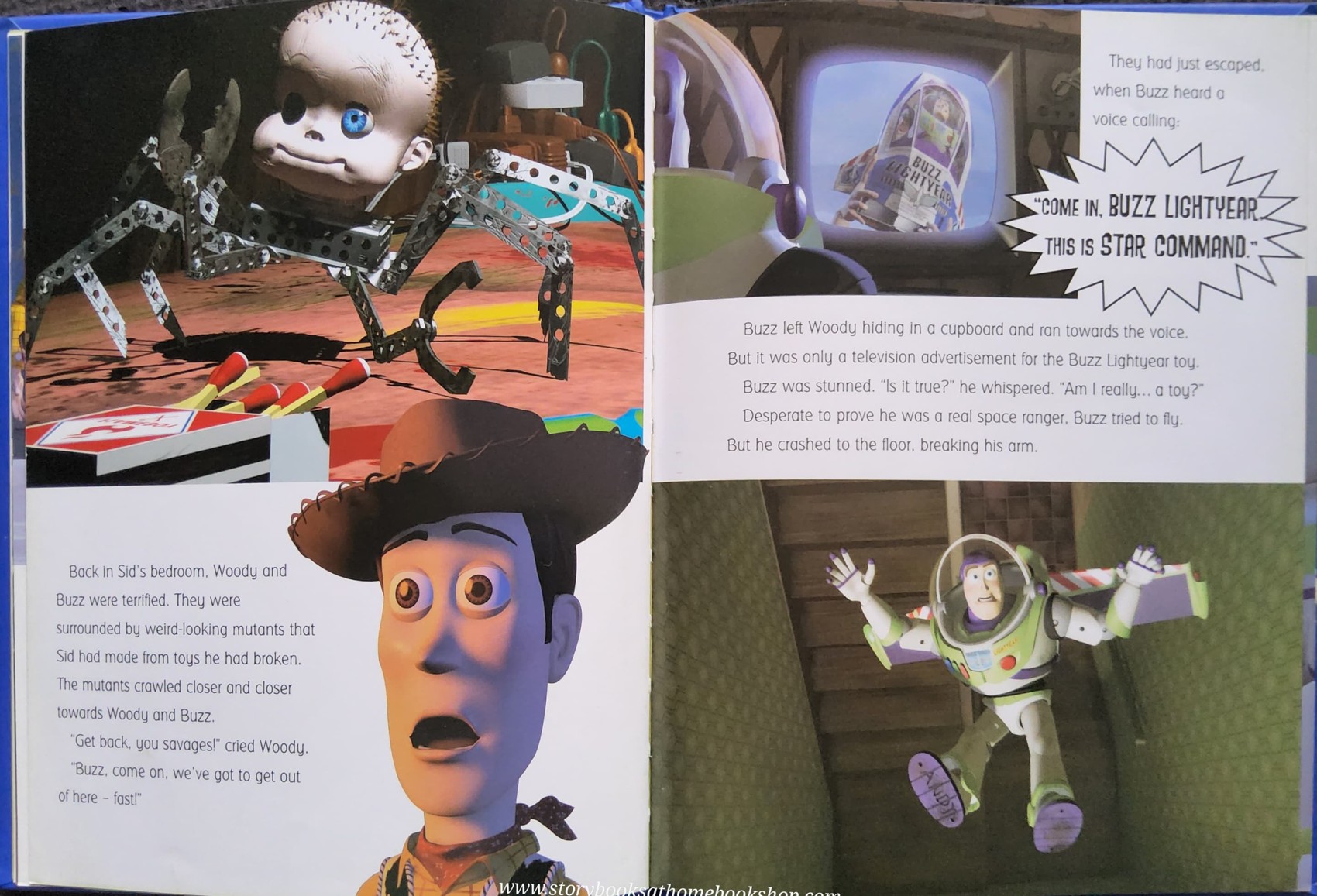 หนังสือนิทานปกแข็ง ** ♥️♥️DISNEY PIXAR TOY STORY