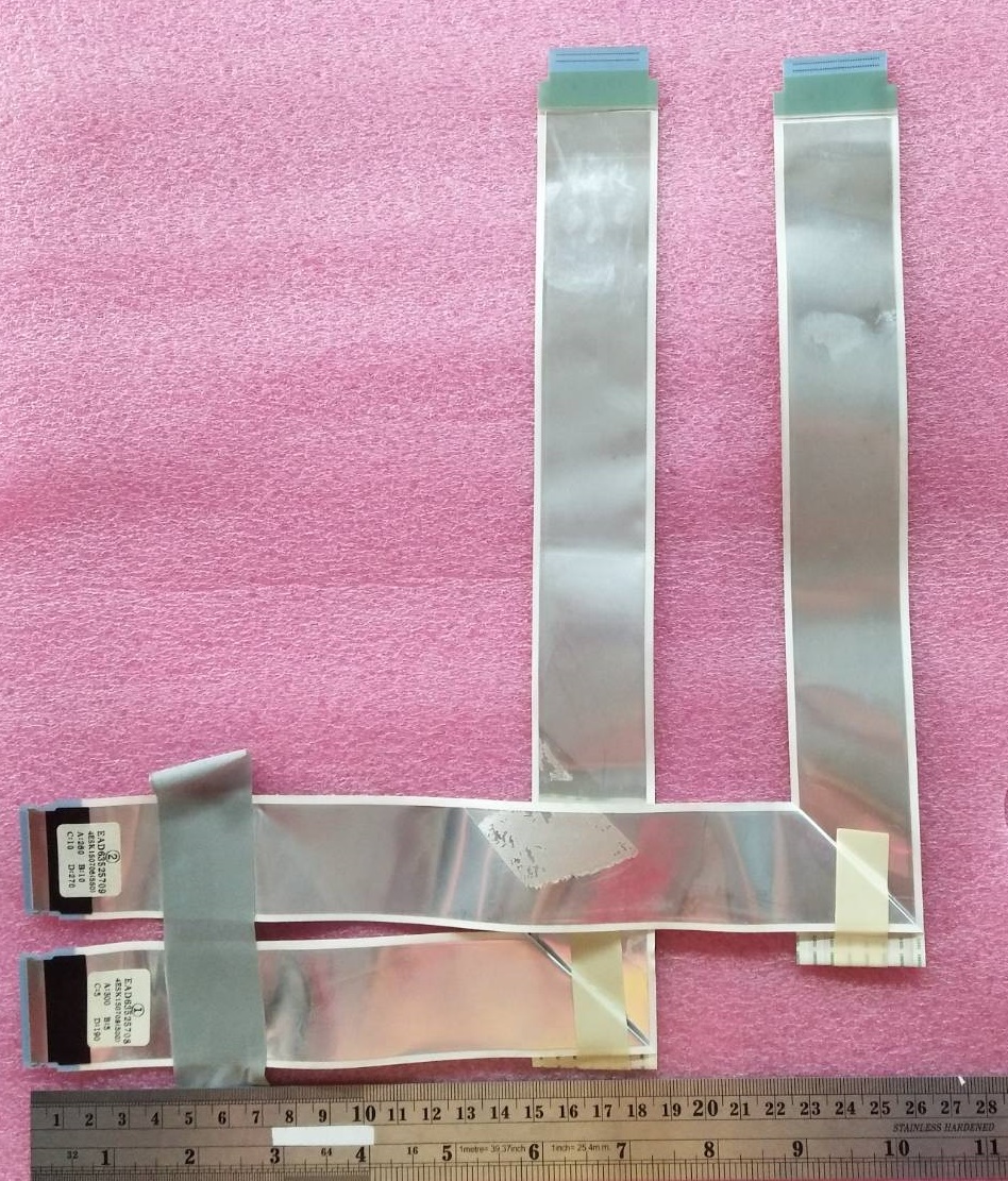 สายแพรทีวีแอลจี LG ของแท้ถอดจากเครื่อง รุ่น49UF680T พาร์ท EAD63525708 EAD63525709