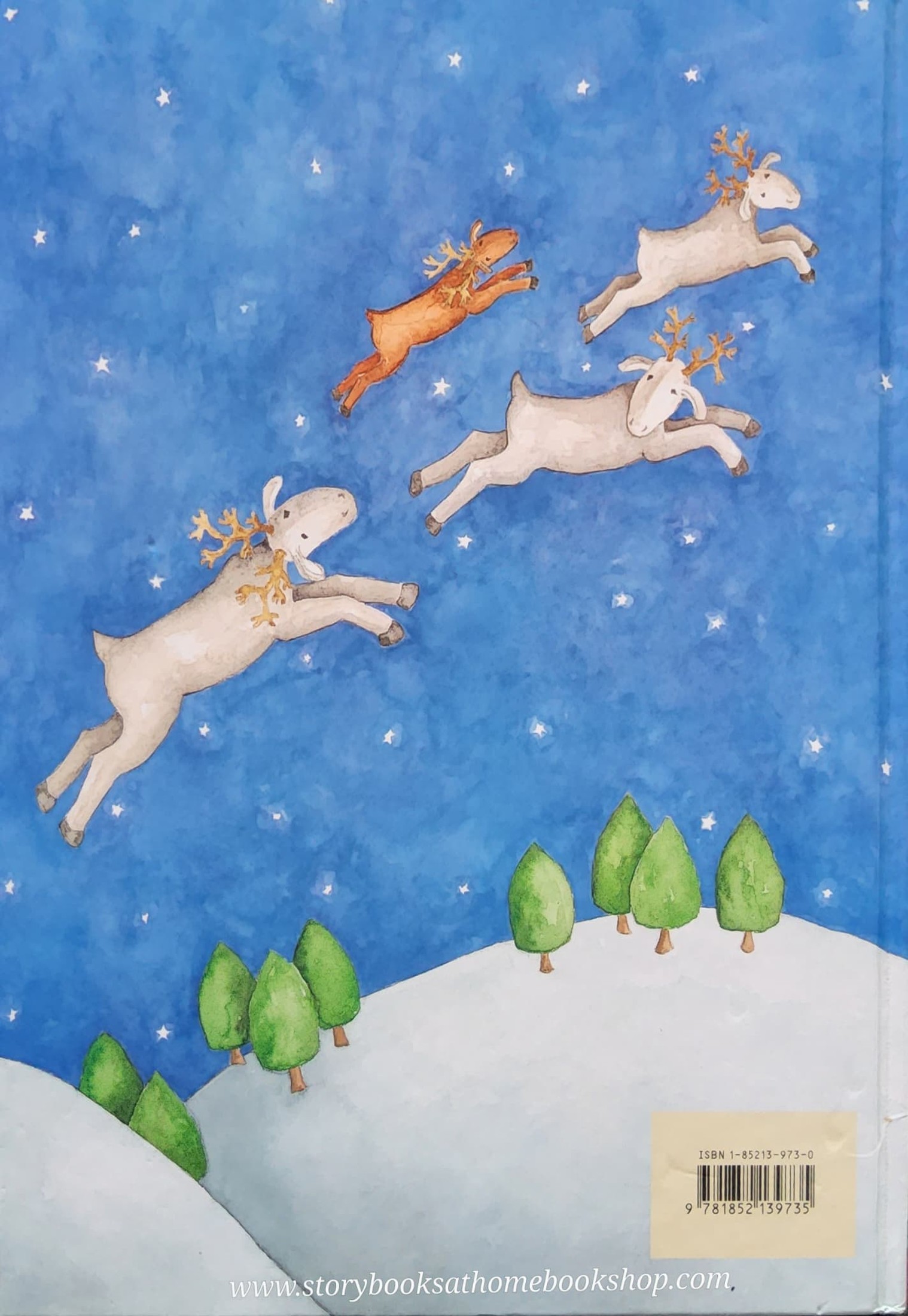 หนังสือนิทานปกแข็ง** 🍅🍅HOW THE REINDEER GOT THEIR ANTLERS BY GERALDINE McCAUGHREAN