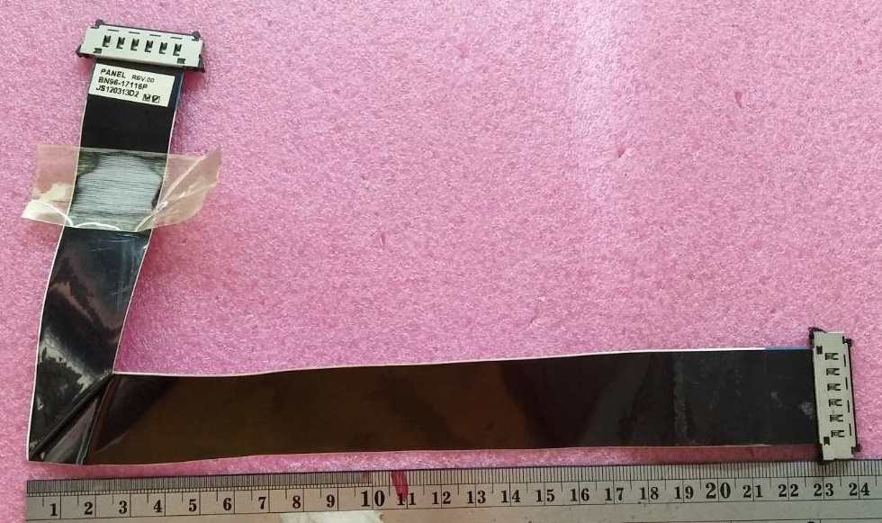 สายแพทีวี ซัมซุง SAMSUNG ของแท้ถอดจากเครื่อง พาร์ทBN96-17116P และรุ่นอื่นที่พาร์ทตรงกัน