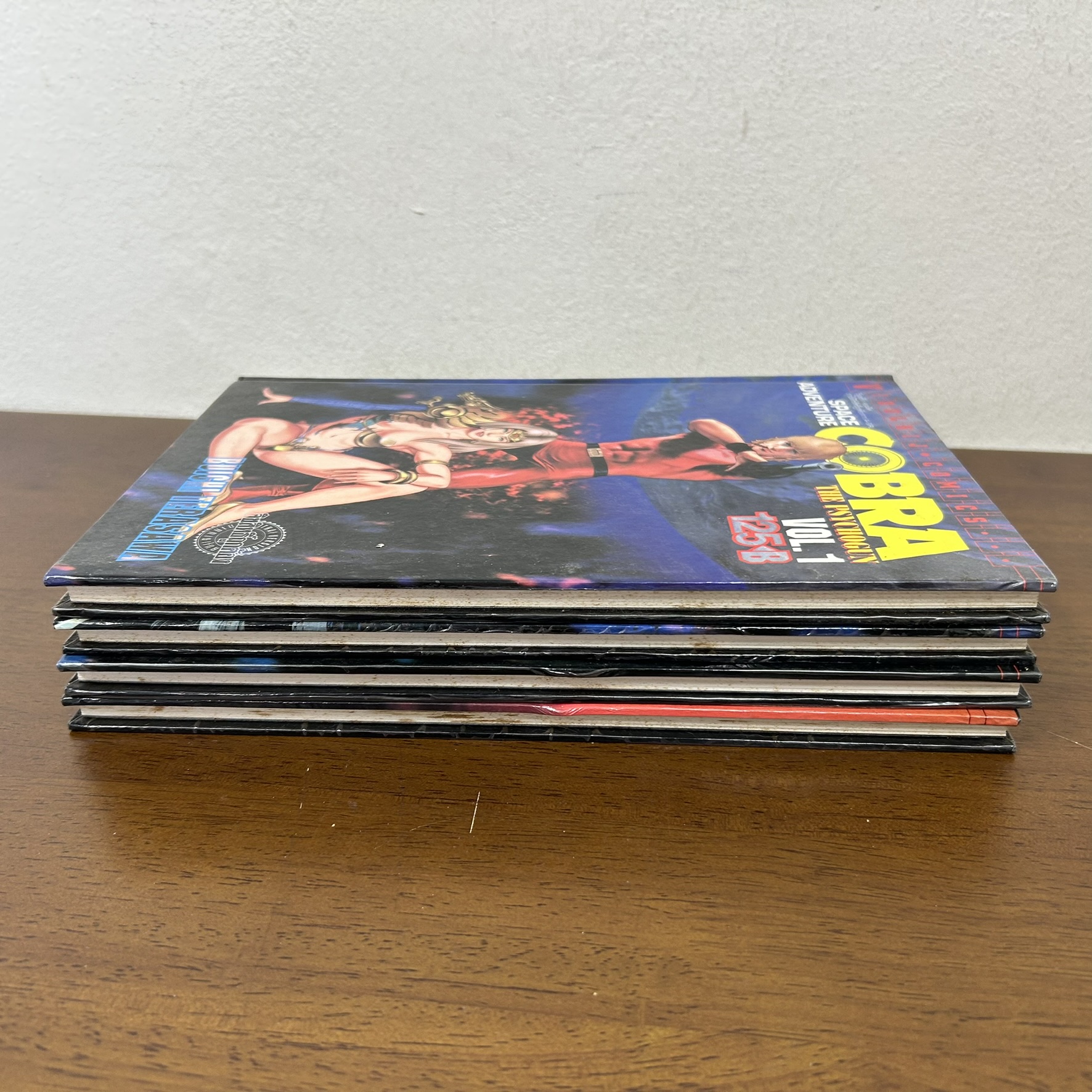 [MANGA] Cobra ปกแข็ง 4 สี 4 เล่มจบ SPACE ADVENTURE COBRA THE PSYCHOGUN ... ทัตสึกิ ฟูจิโมโตะ (มือสอง) มังงะ การ์ตูน