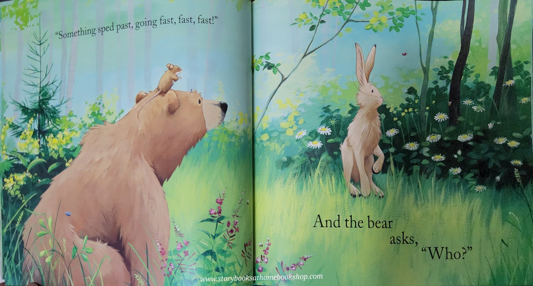 หนังสือนิทานปกอ่อน** ♥️BEAR'S NEW FRIEND BY KARMA WILSON