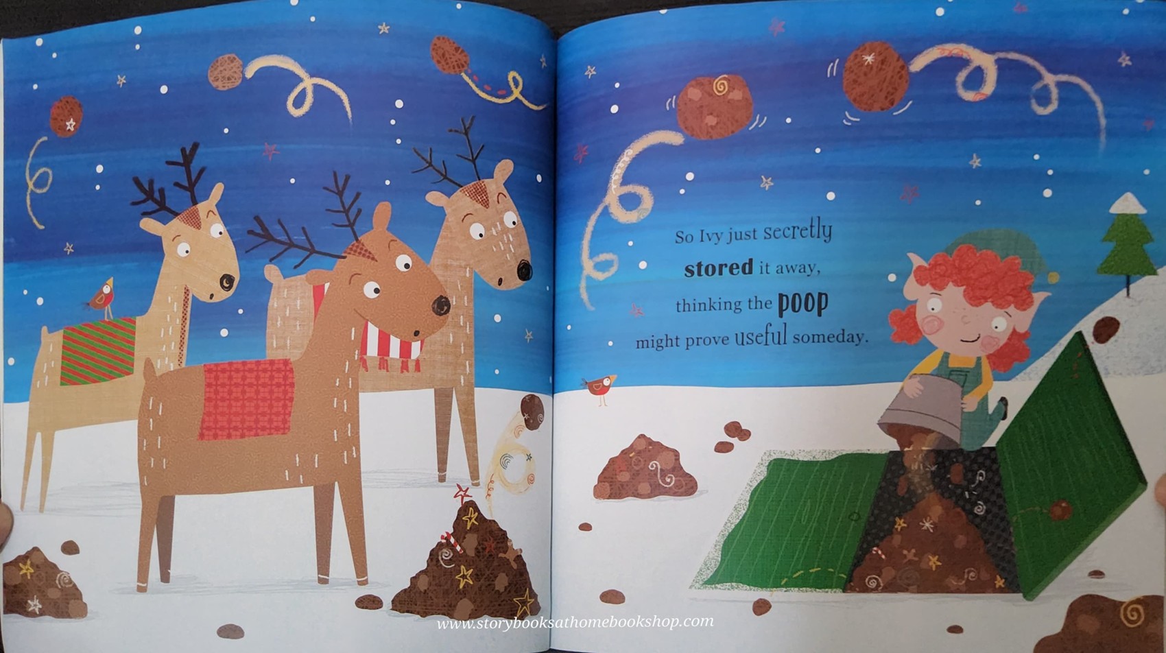 หนังสือนิทานปกอ่อน** 🍅🍅A POOP-POWERED CHRISTMAS!