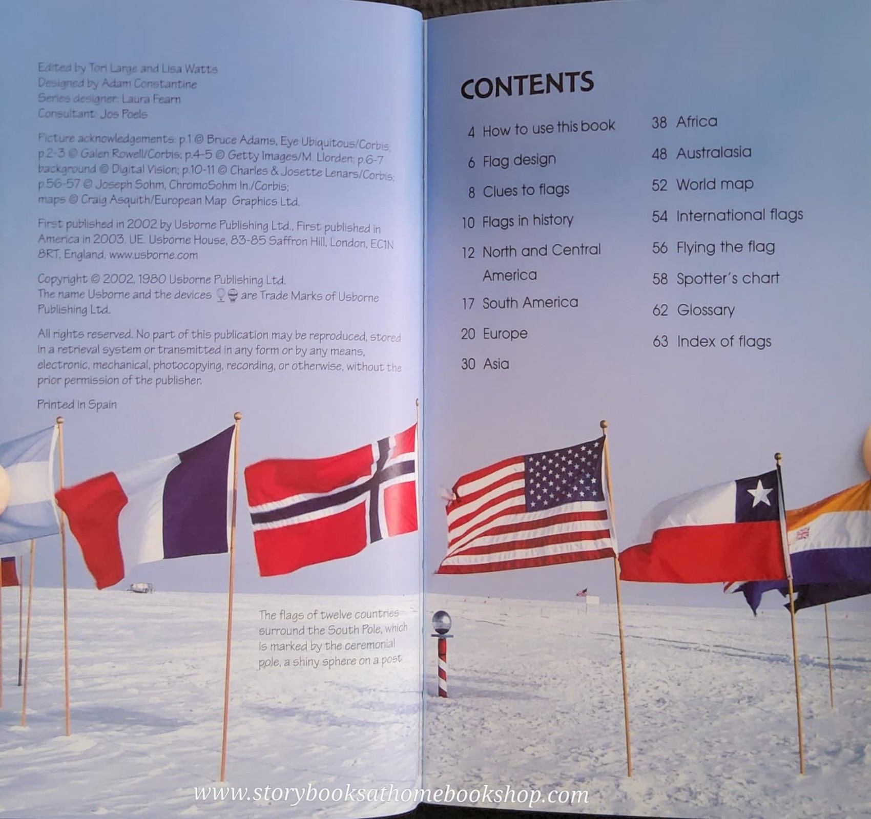 Knowledge Book** ð
ð
Usborne Spotter's Guide FLAGES OF THE WORLD