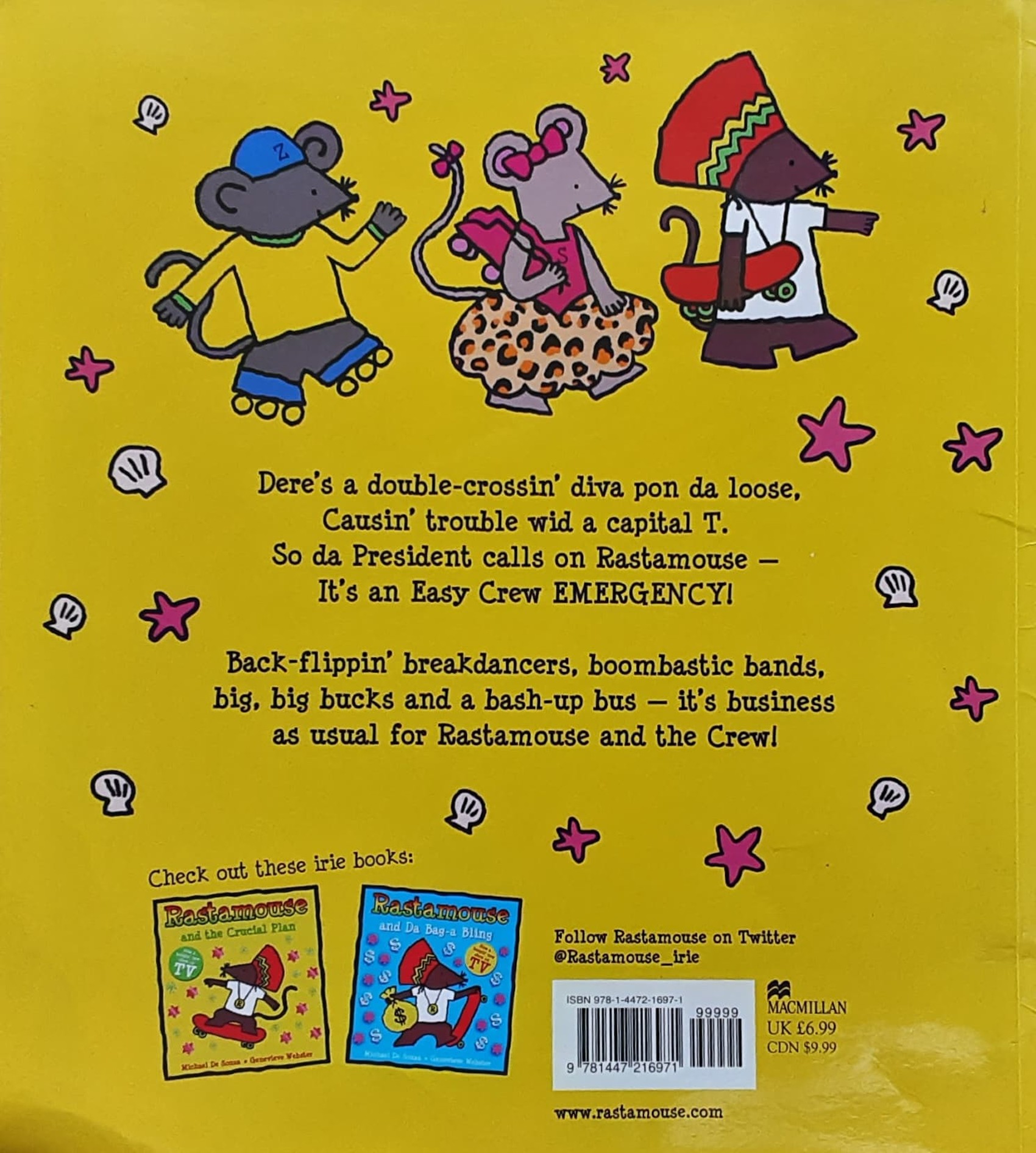 หนังสือนิทานปกอ่อน 🍅🍓Rastamouse and the Double-Crossin' Diva
