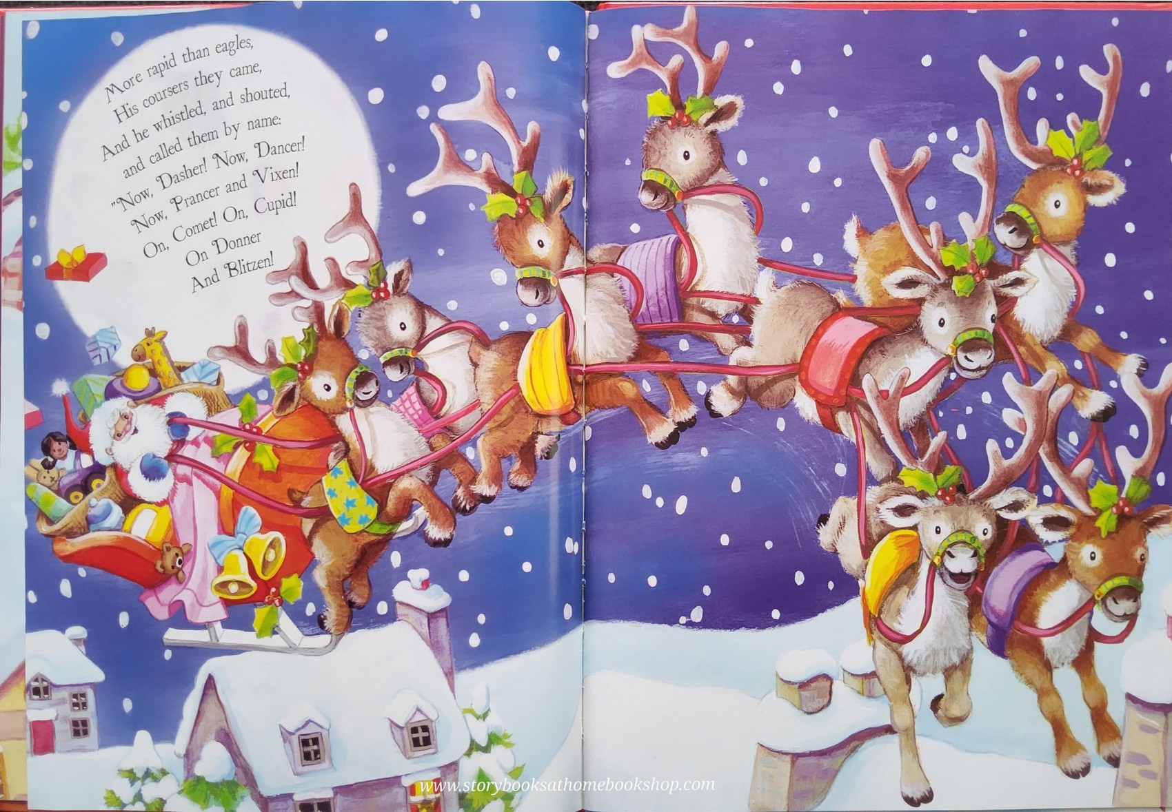 หนังสือนิทานปกแข็ง** 🍓🍓THE NIGHT BEFORE CHRISTMAS