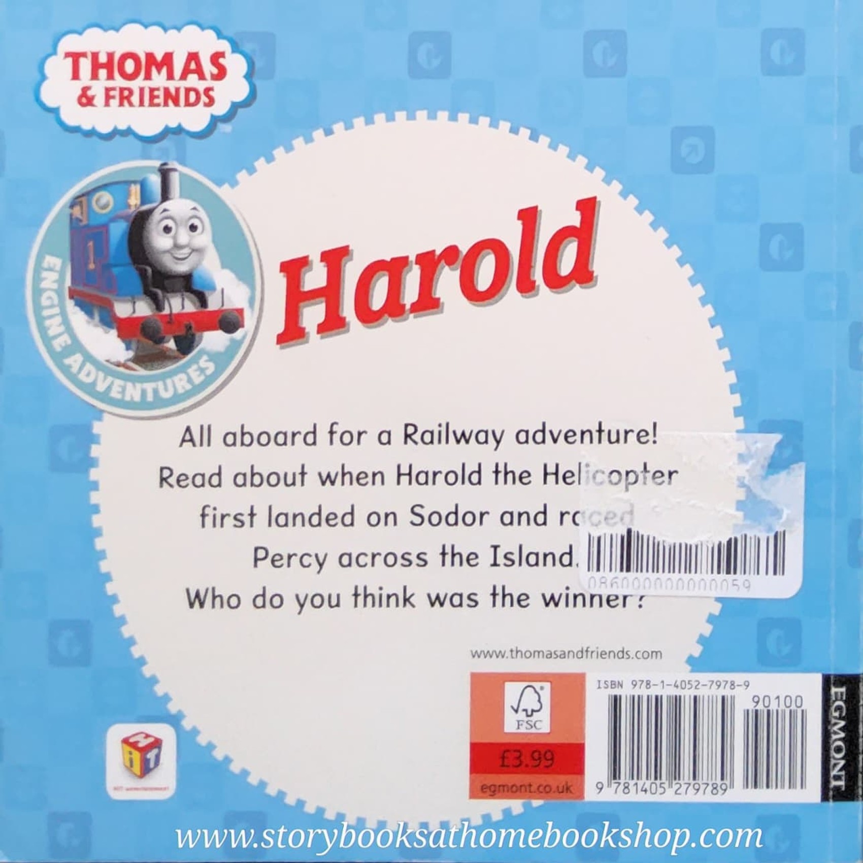 SMALL BOOK** ** หนังสือนิทานปกอ่อน** 🍅🍓THOMAS&FRIENDS:HAROLD