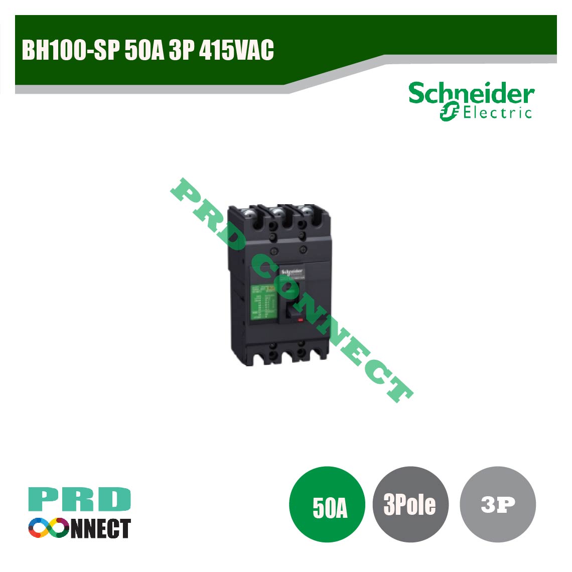 BH100-SP 50A 3P 415VAC