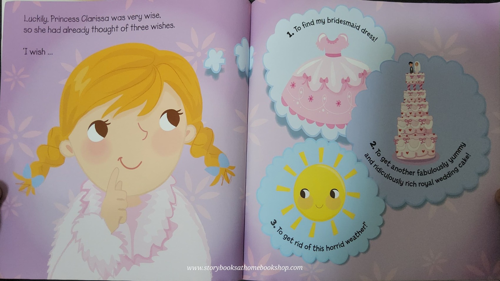 หนังสือนิทานปกอ่อน** 🍅🍓A BIG DAY FOR LITTLE PRINCESS BY ELLIE WHATTOH