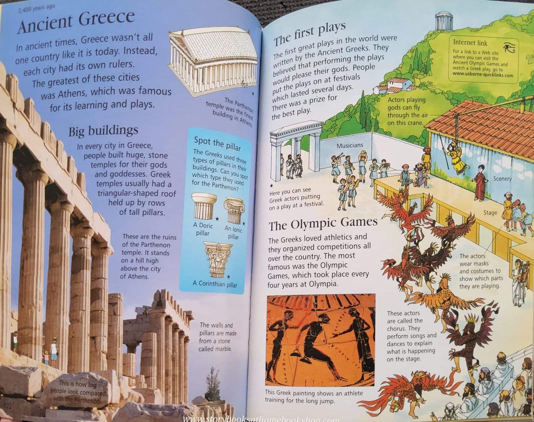 KNOWLEDGE BOOK ** 🍅THE USBORNE INTERNET-LINKED CHILDREN'S ENCYCLOPEDIA