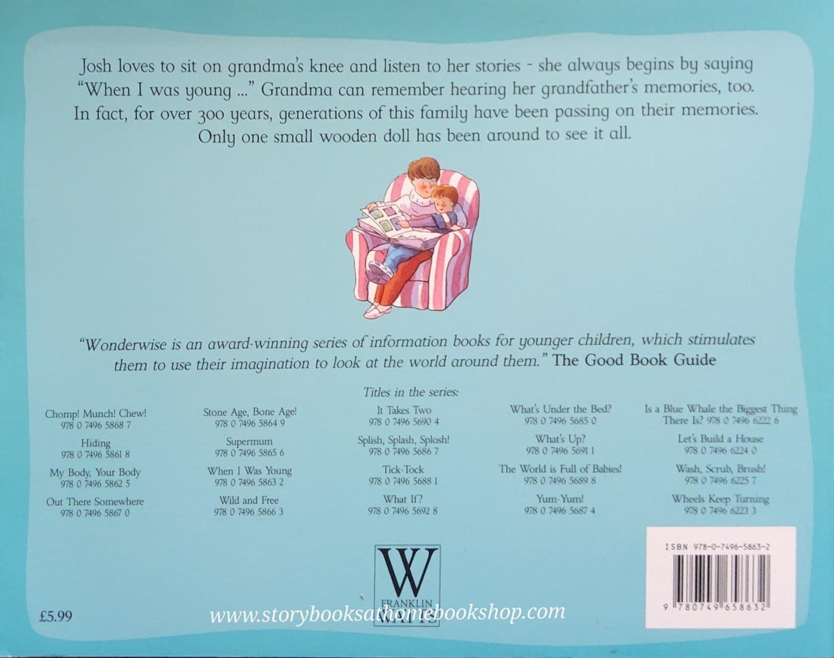 หนังสือนิทานปกอ่อน** 🍓🍓WONDERWISE:WHEN I WAS YOUNG