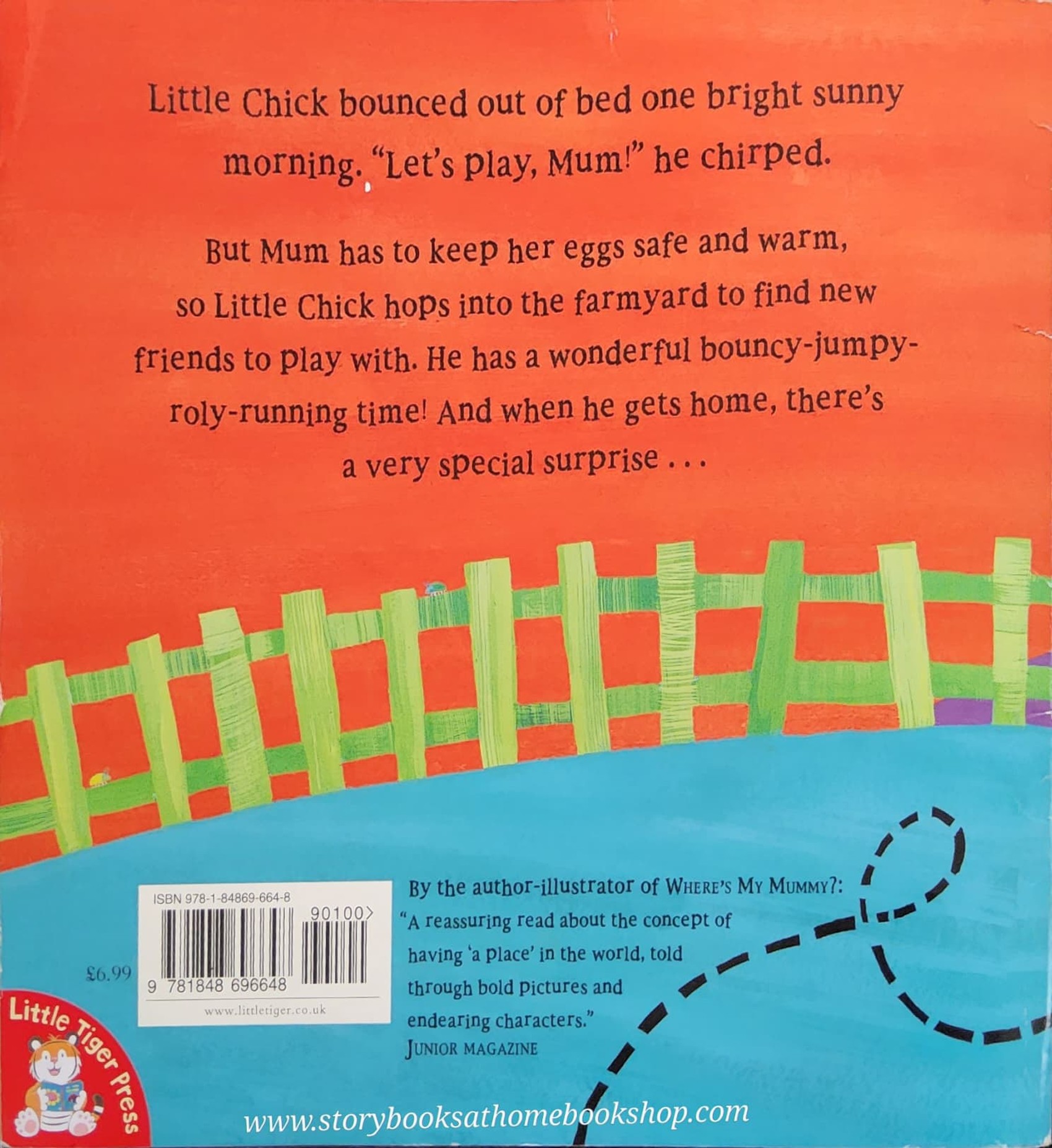 หนังสือนิทานปกอ่อน ** 🍅🍓HOPPITY SKIP LITTLE CHICK BY JO BROWN