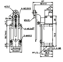 TZ-5108 (WLCA12) TZ-5108-2 (WLCA12-2), LIMIT SWITCH, TEND