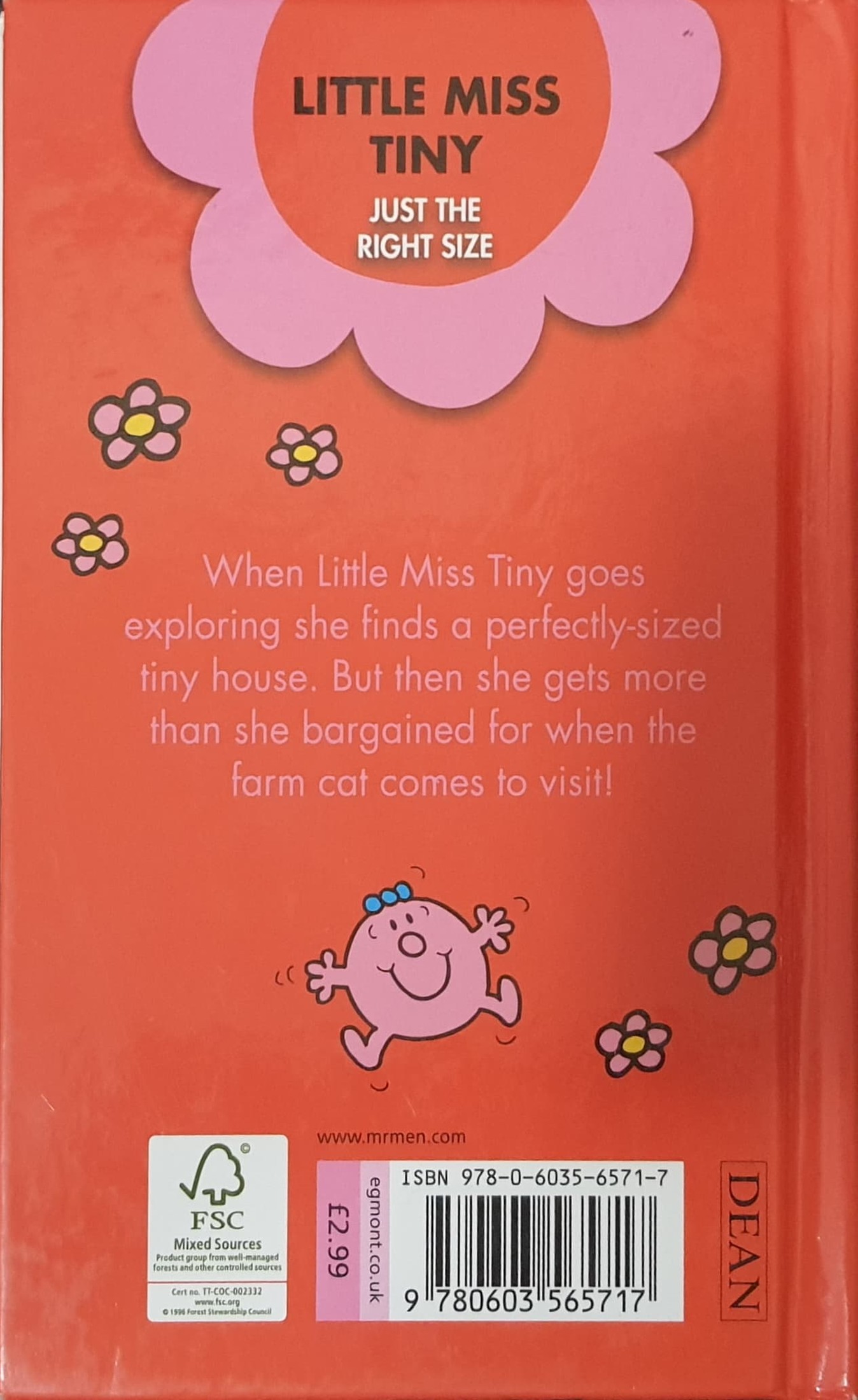 หนังสือนิทานปกแข็ง** 🍅LITTLE MISS TINY JUST THE RIGHT SIZE BY ROGER HANGEAVES