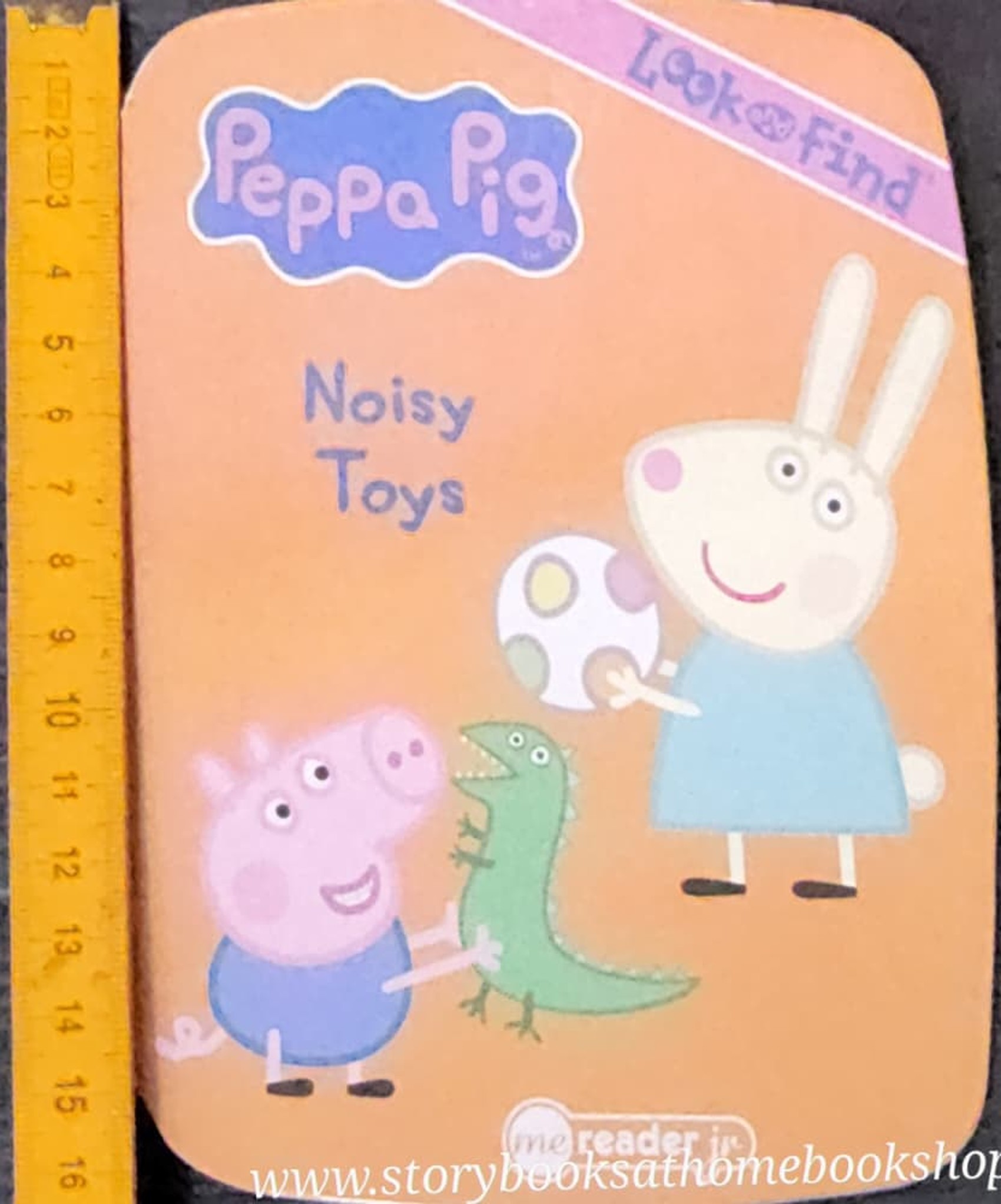 BOARD BOOK** 🍅🍅PEPPA PIG LOOK AND FIND:NOIISY TOYS