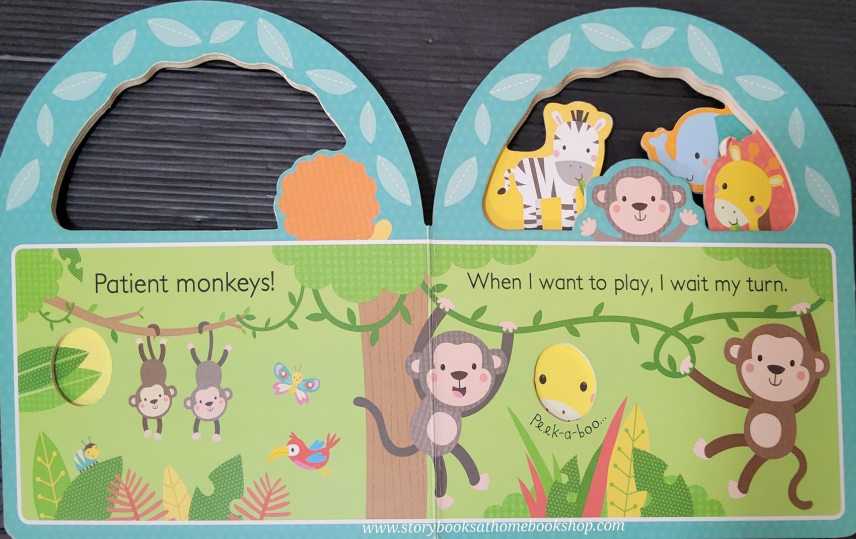 BOARD BOOK** 🍅🍅PEEK-A-ABOO PLAYBOOK: I CAN SAY PLEASE