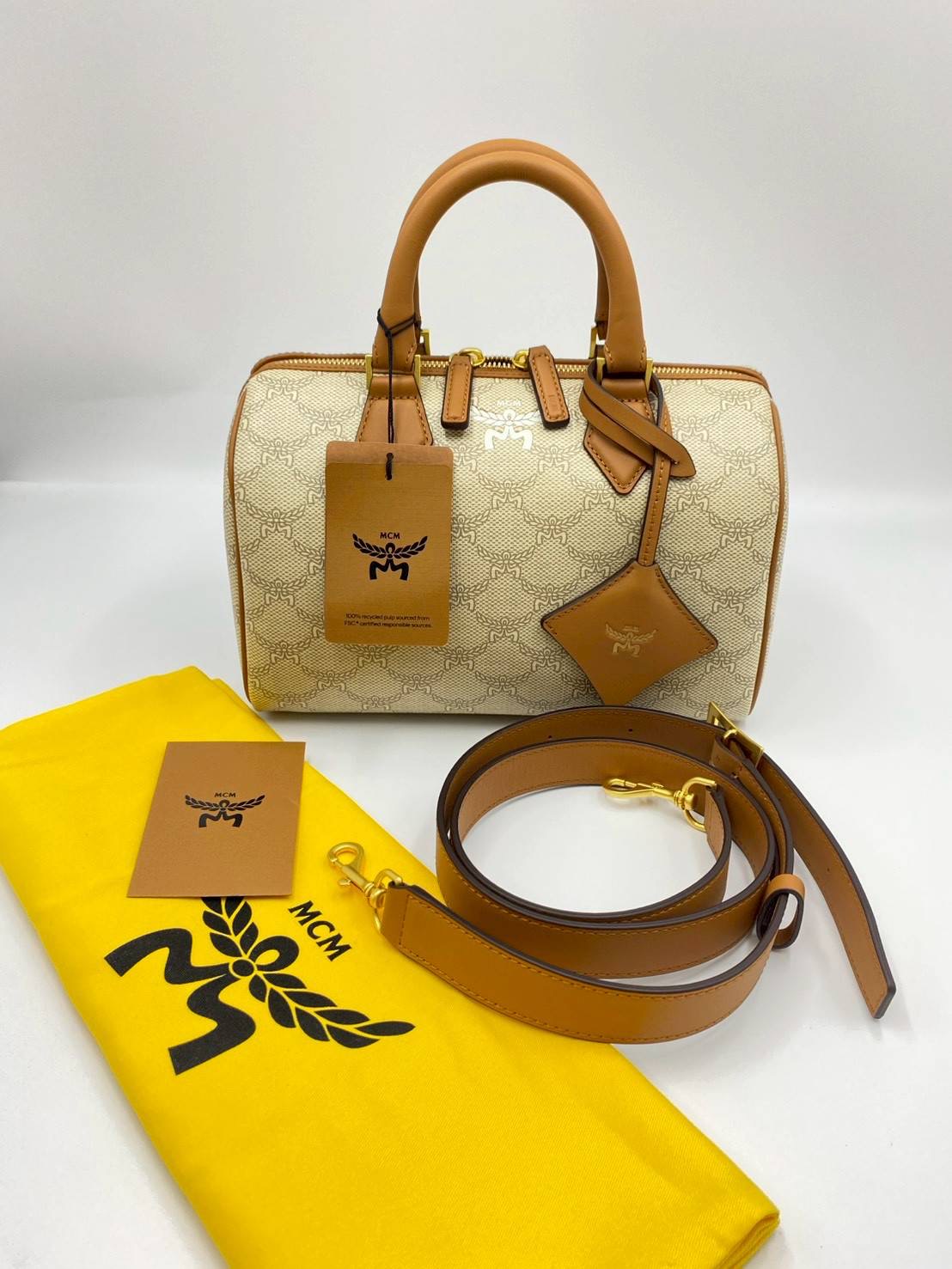New Mcm boston shop king power