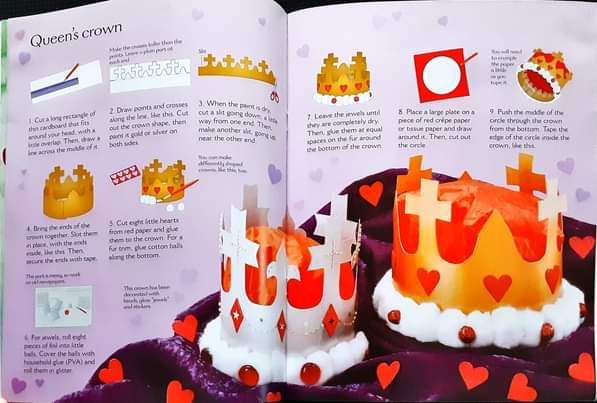 Activities Book หนังสือกิจกรรม ภาษาอังกฤษ 🍅🍓 Usborne Activities:Princess things to make and do/สภาพ 80-90%