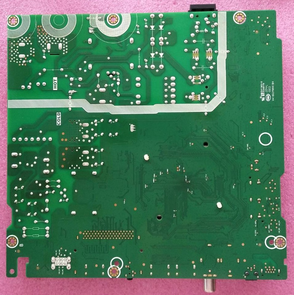 เมนเบอร์ดทีวีไฮเซน ( HISENSE) ของแท้ถอดจากเครื่อง ใช้กับรุ่น 55A6500H พาร์ทRSAG7.820.11980/ROH เวอร์ชั่นทีคอนRSAG7.820.10545/ROH