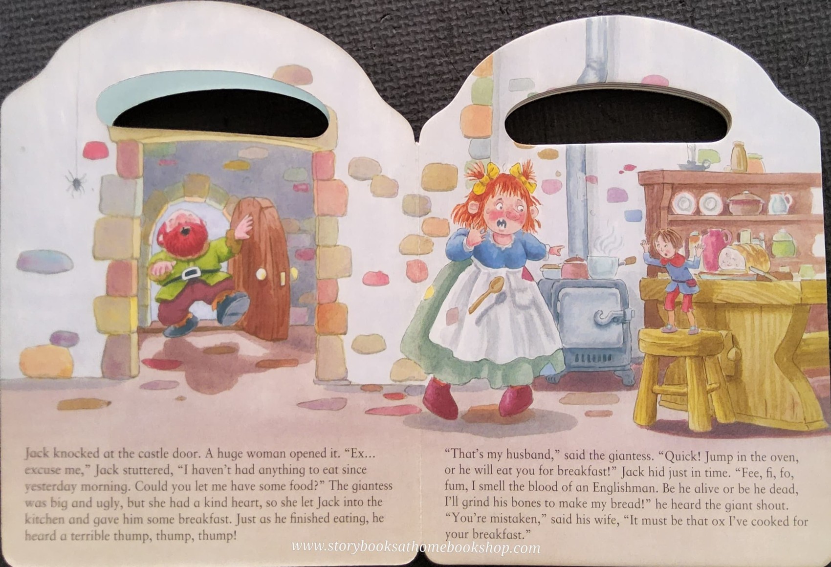 หนังสือนิทานปกแข็ง** 🍅🍓JACK AND THE BEANSTALK WITH READ ALONG CD