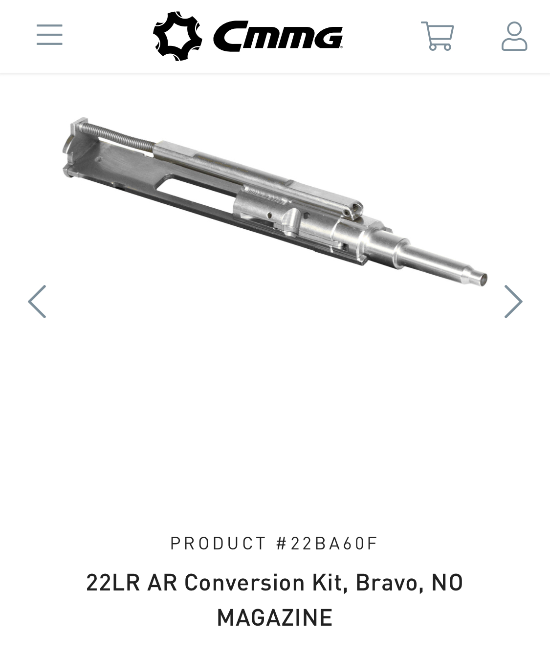 CMMG - 22LR AR Conversion Kit, Bravo [ORDER]