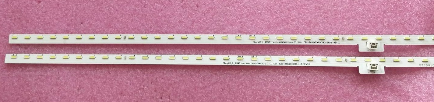 หลอดแบล็คไลท์ทีวี SHARP(ชาร์ป) อะไหล่แท้/มือสองถอดพร้อมใช้งาน รุ่น4T-C60BK1X